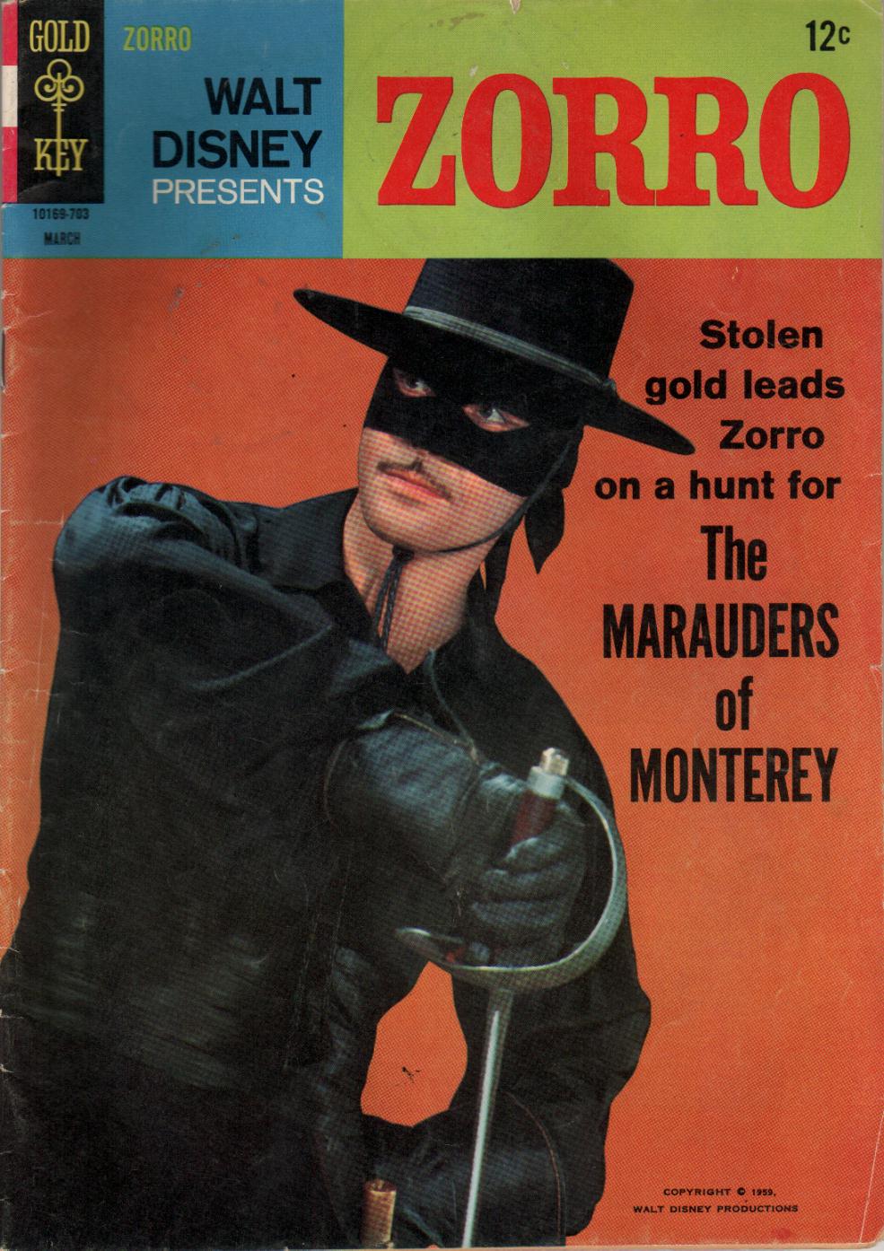 Read online Zorro (1966) comic -  Issue #5 - 1