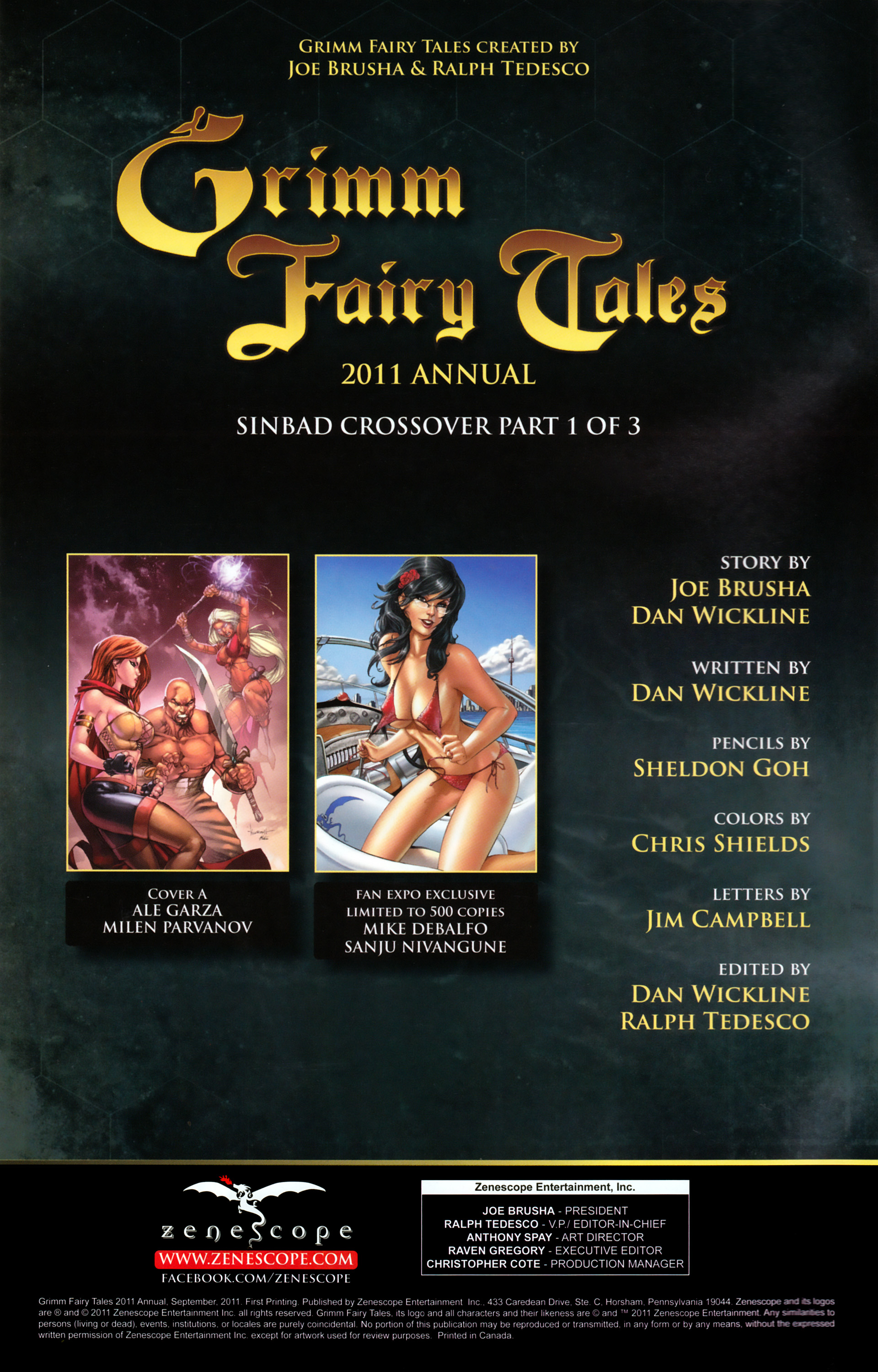 Read online Grimm Fairy Tales (2005) comic -  Issue # Annual 2011 - 2