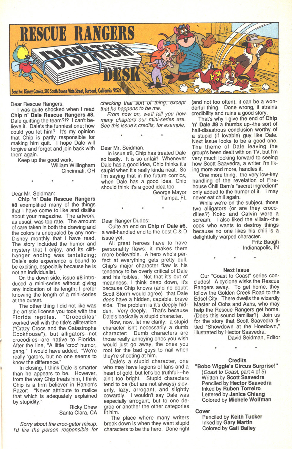 Read online Disney's Chip 'N Dale Rescue Rangers comic -  Issue #11 - 27