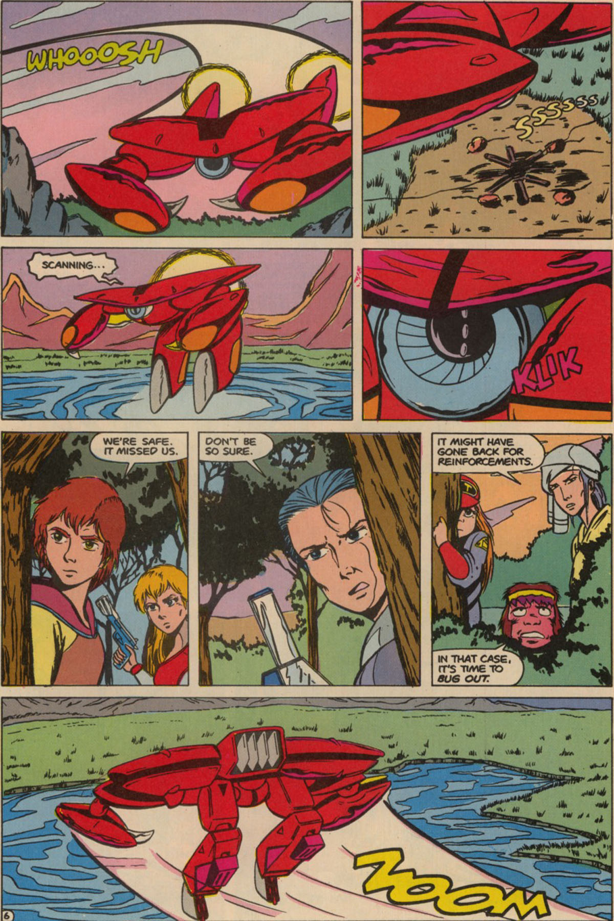 Read online Robotech The New Generation comic -  Issue #6 - 8