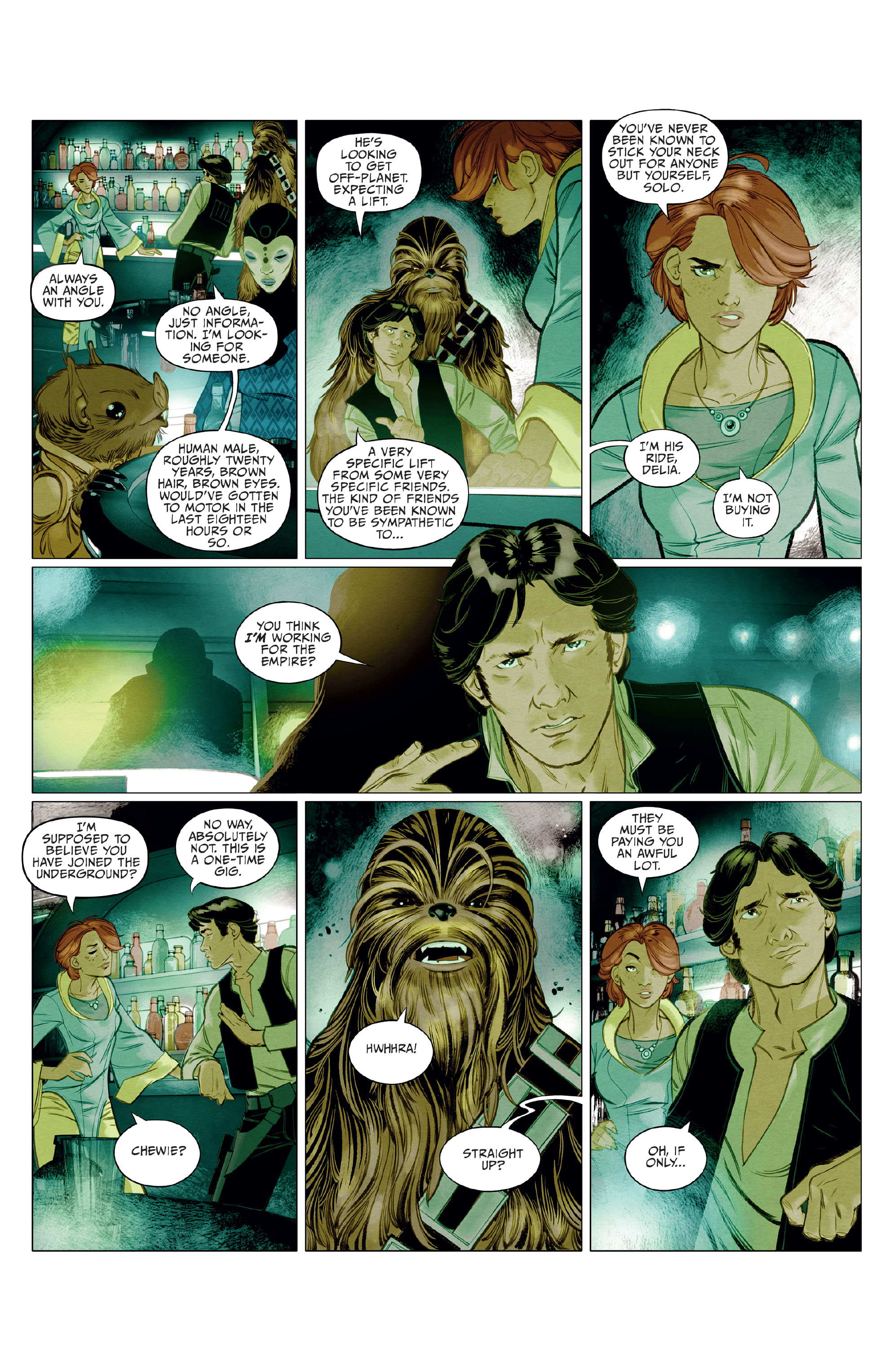 Read online Star Wars Adventures: Smuggler's Run comic -  Issue #1 - 34