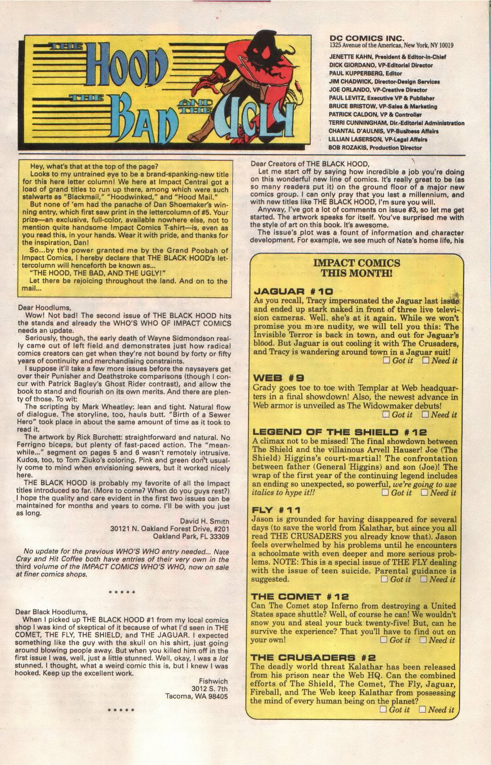 Read online The Black Hood (1991) comic -  Issue #7 - 33