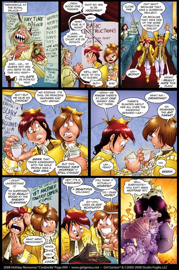 Read online Girl Genius (2002) comic -  Issue #8 - 135