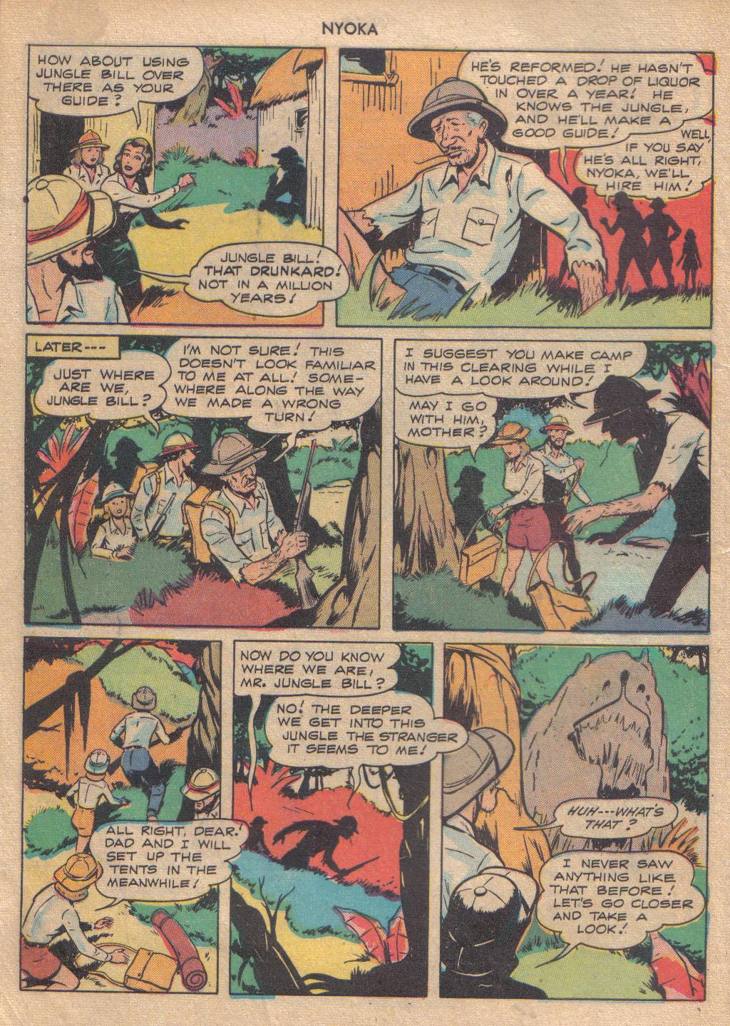 Read online Nyoka the Jungle Girl (1945) comic -  Issue #22 - 5