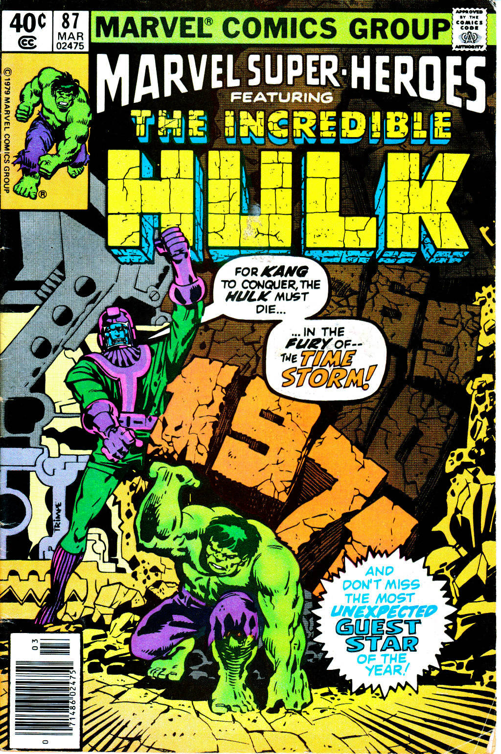 Read online Marvel Super-Heroes comic -  Issue #87 - 1