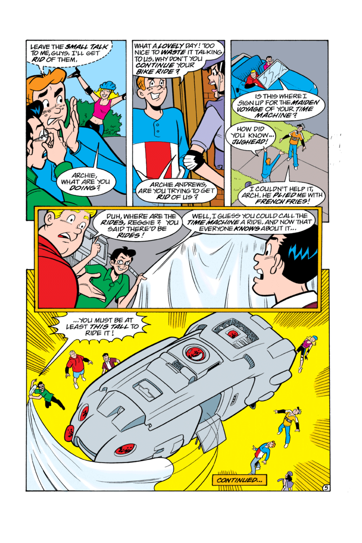 Read online Archie's Weird Mysteries comic -  Issue #5 - 7