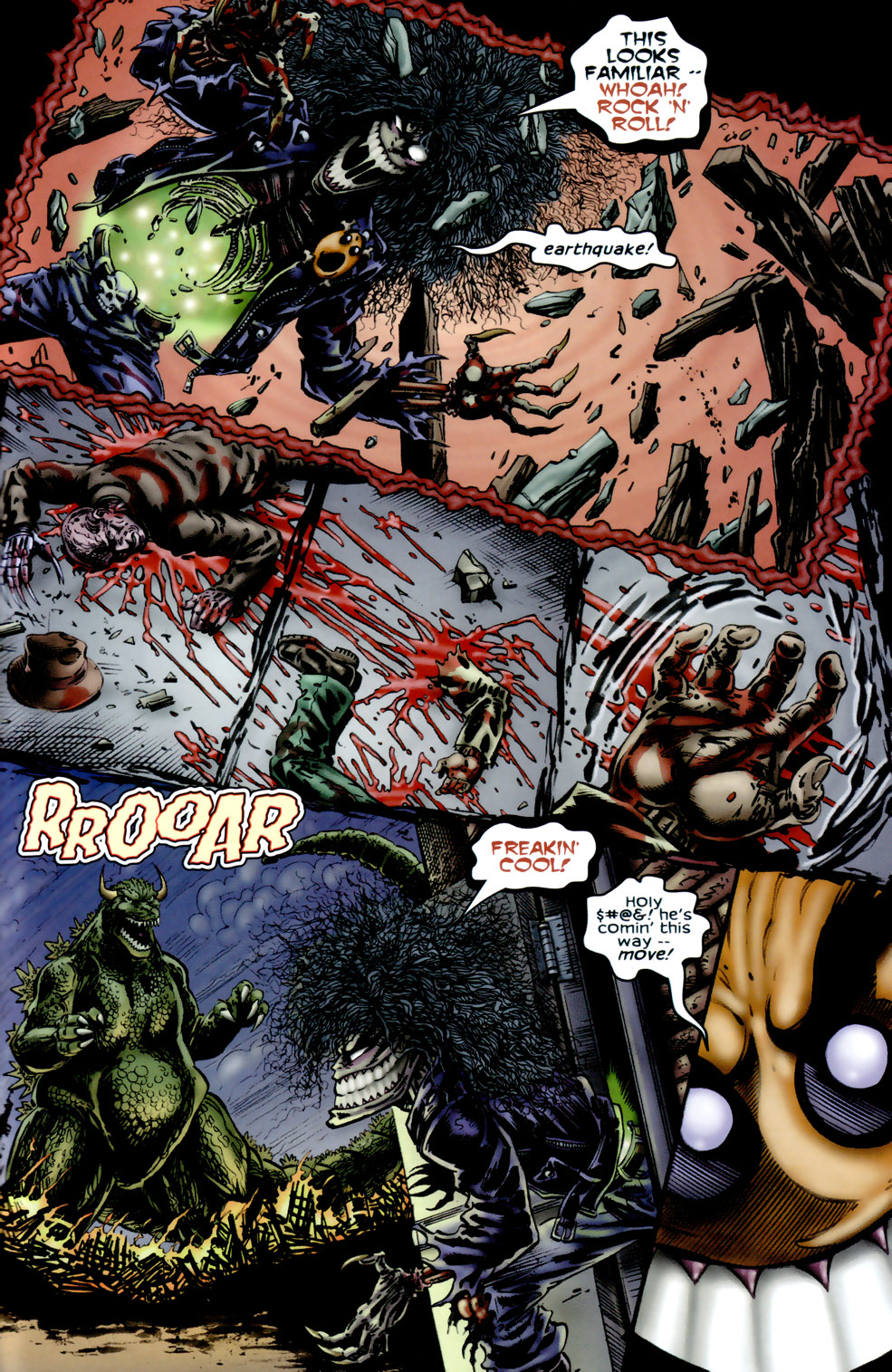 Read online Evil Ernie vs. the Movie Monsters comic -  Issue # Full - 28