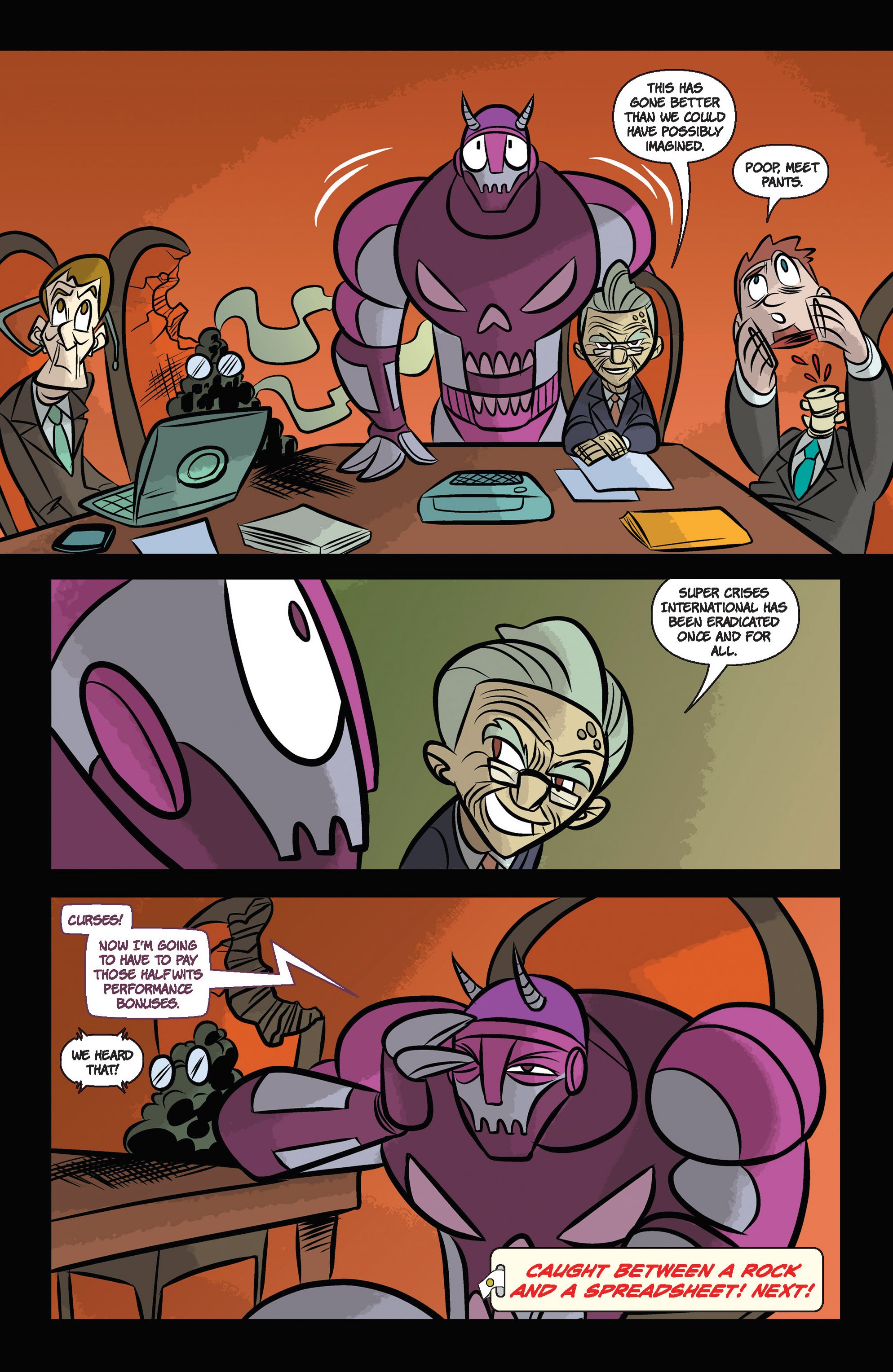 Read online Super Human Resources comic -  Issue #2 - 29