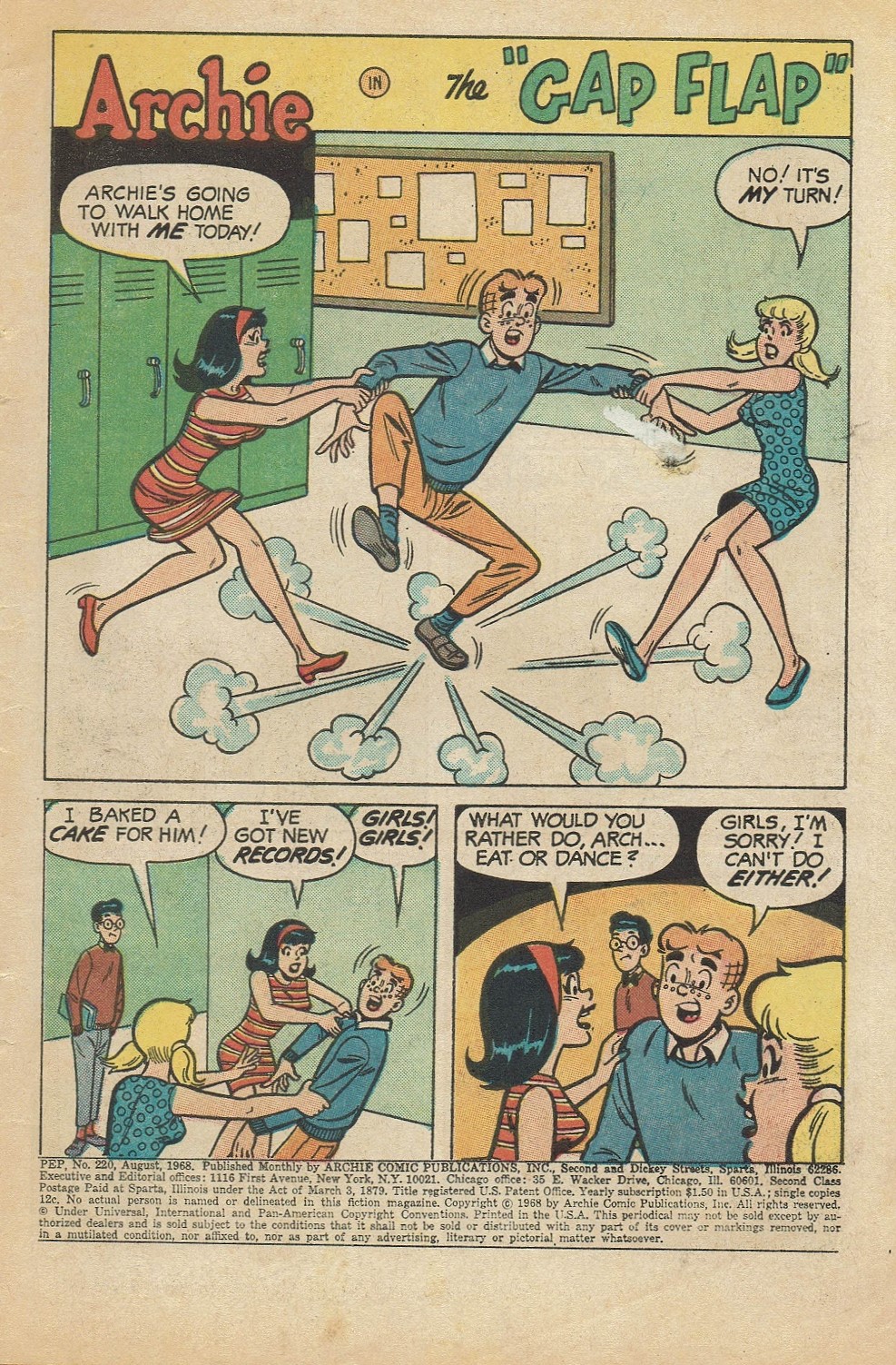 Read online Pep Comics comic -  Issue #220 - 4