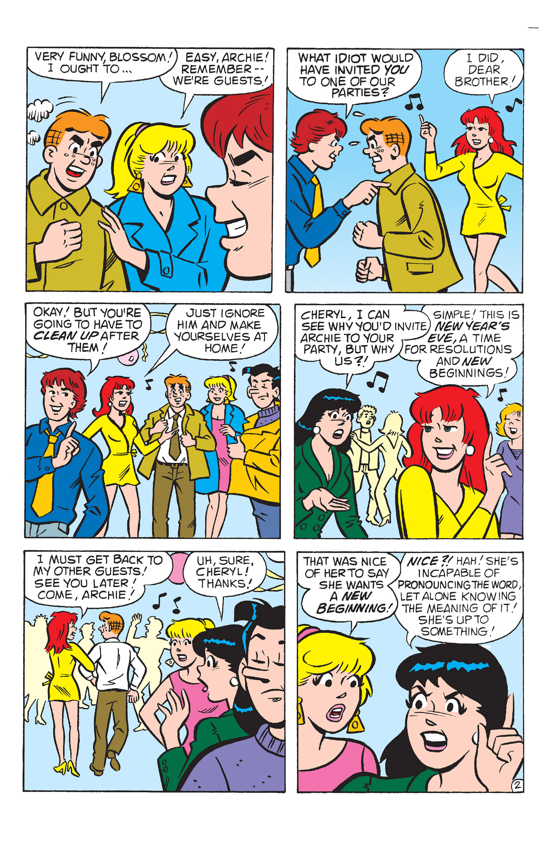 Read online Betty & Veronica New Year's Resolutions comic -  Issue # TPB - 54