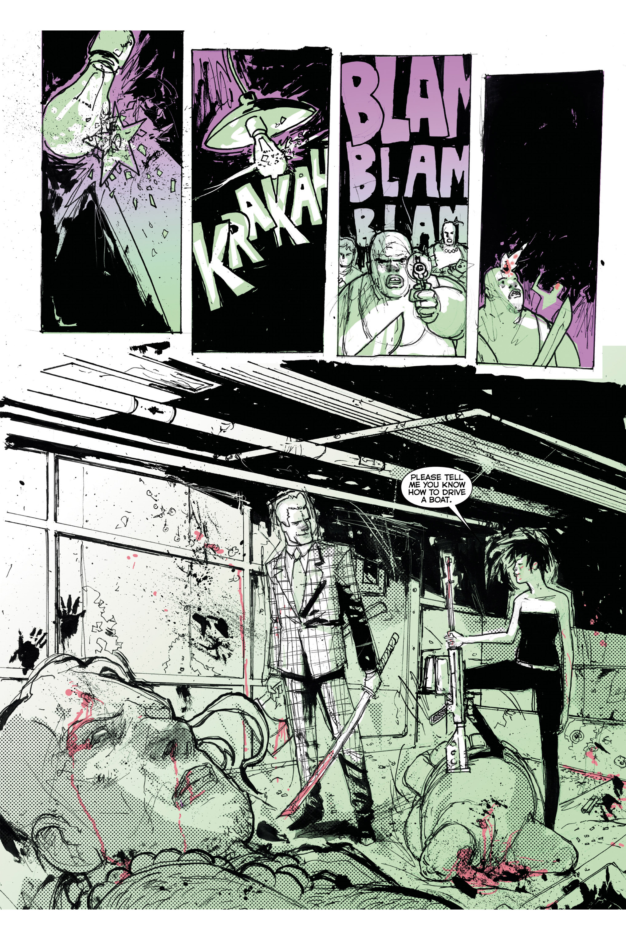 Read online Cowboy Ninja Viking Deluxe Edition comic -  Issue # TPB - 190
