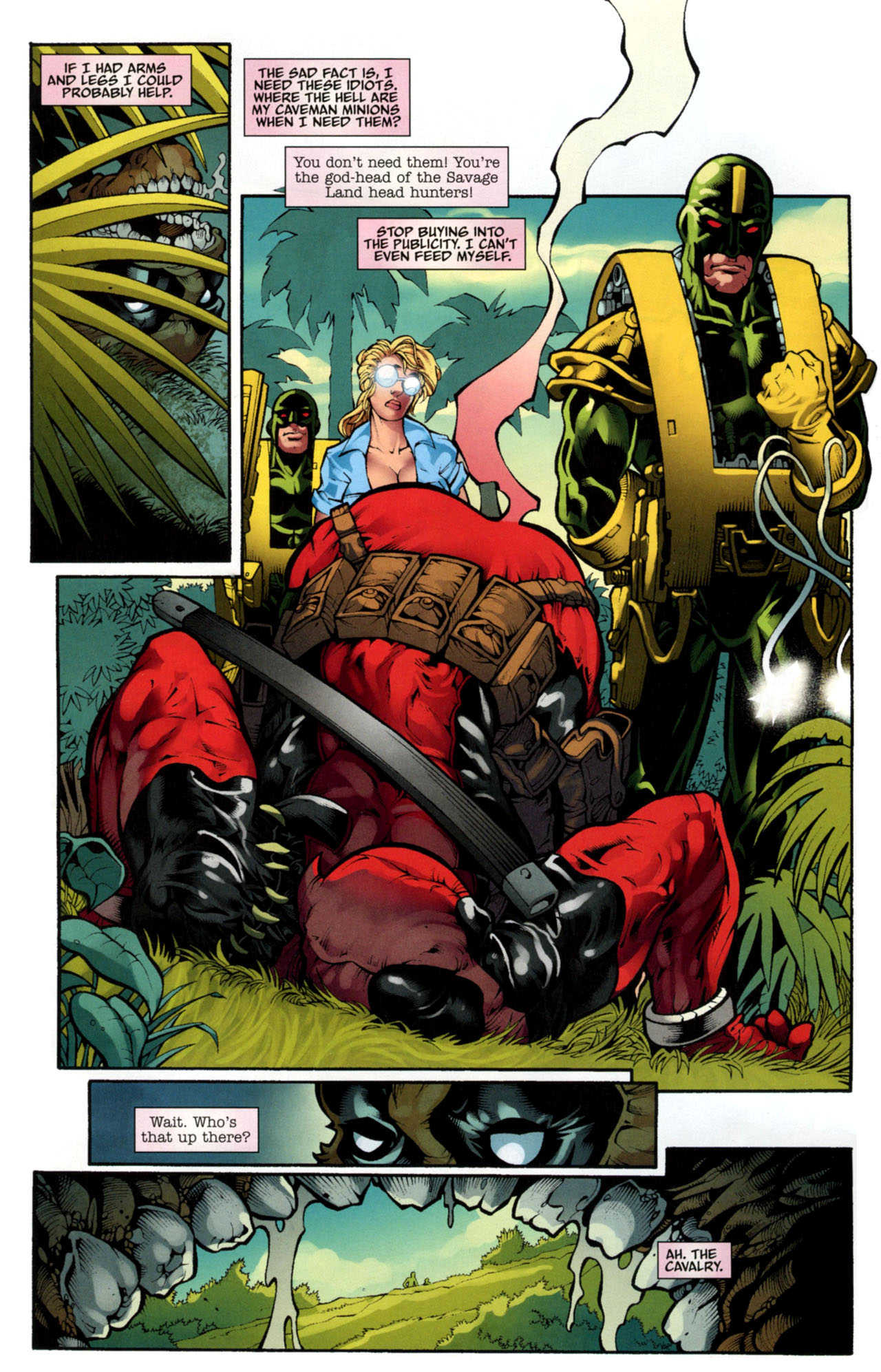 Read online Deadpool: Merc With a Mouth comic -  Issue #3 - 3