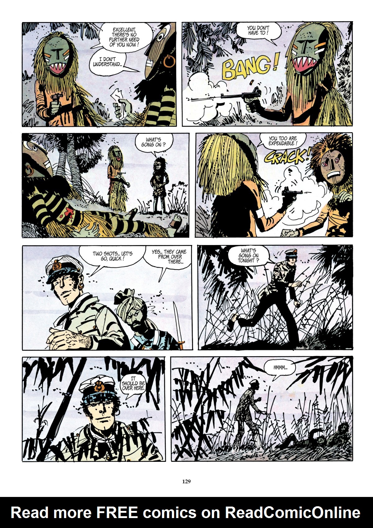 Read online Corto Maltese comic -  Issue # TPB 8 (Part 1) - 94