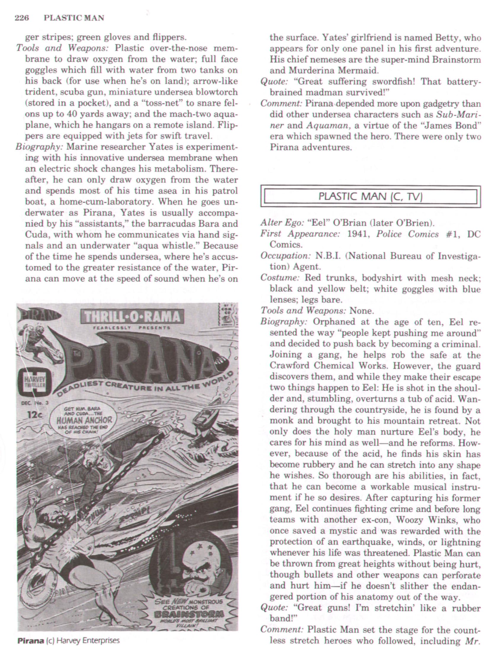 Read online The Encyclopedia of Superheroes comic -  Issue # TPB (Part 3) - 54
