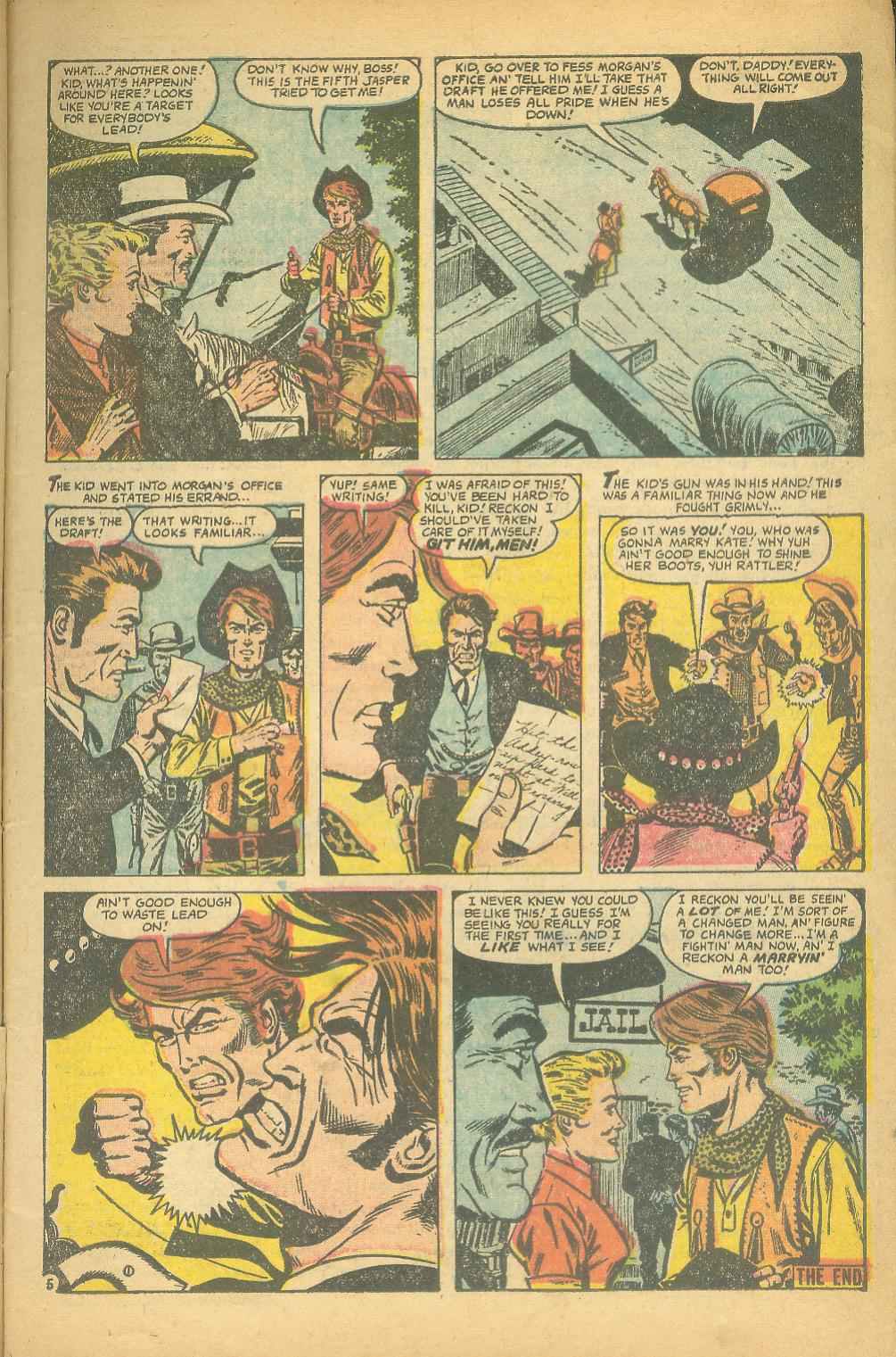 Read online Quick-Trigger Western comic -  Issue #18 - 7