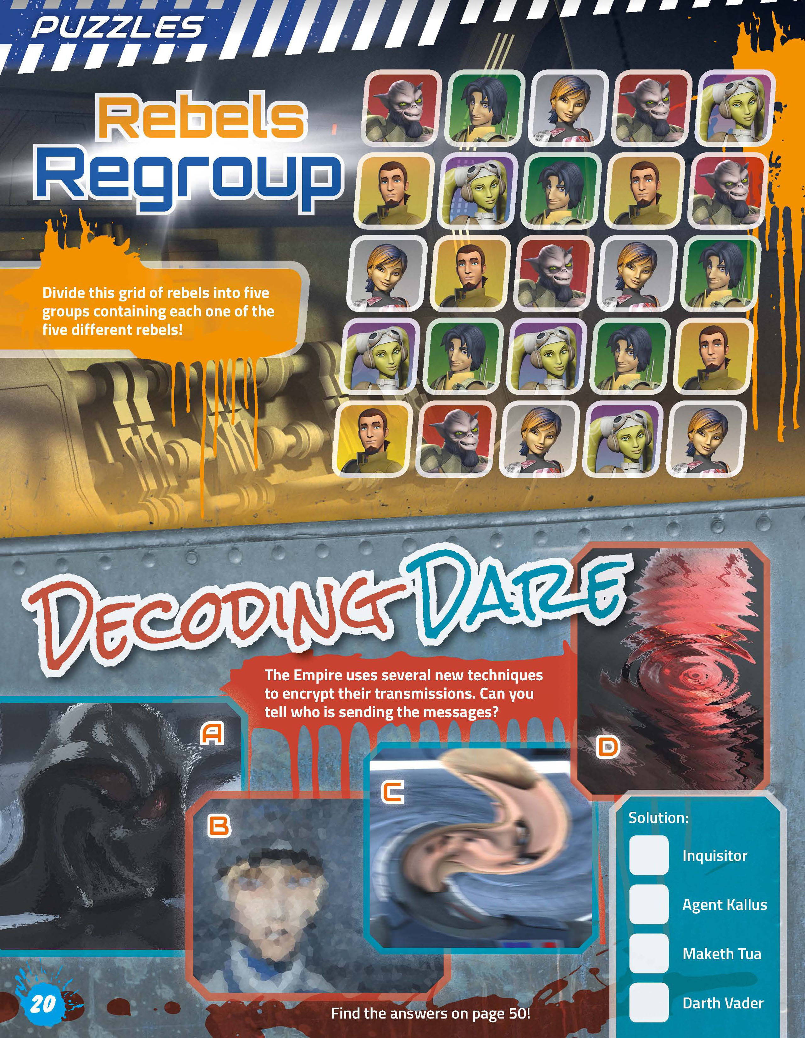 Read online Star Wars Rebels Magazine comic -  Issue #7 - 20