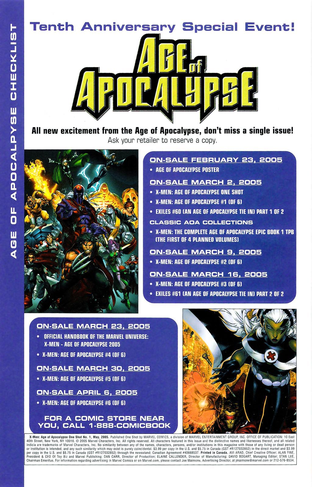 Read online Age of Apocalypse (2005) comic -  Issue #0 - 38