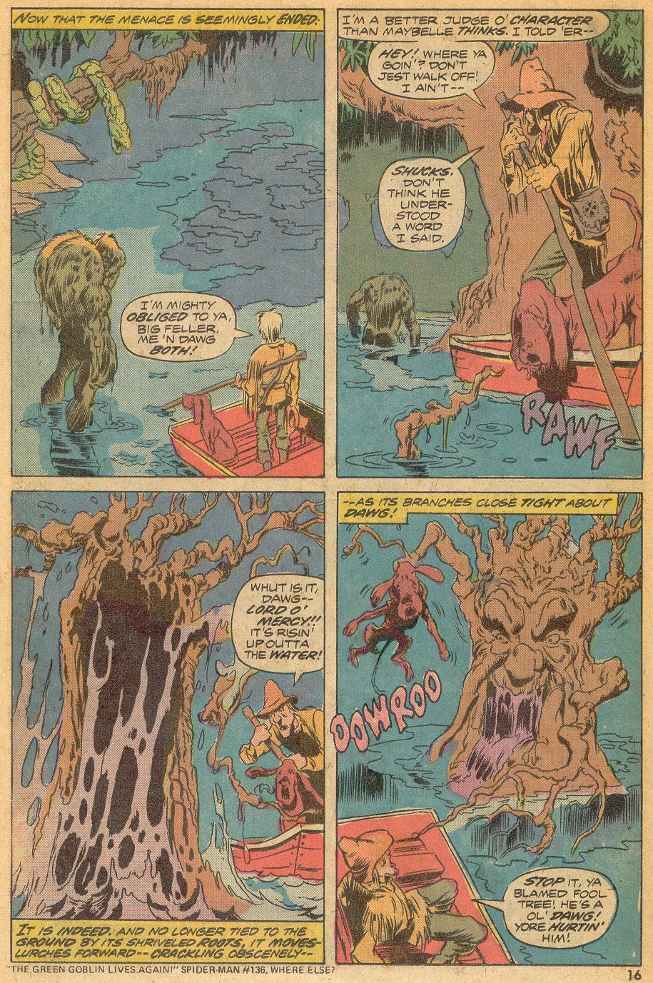 Read online Man-Thing (1974) comic -  Issue #9 - 11