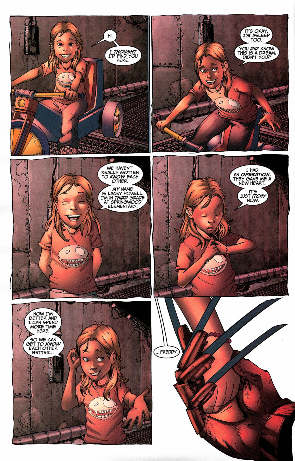 Read online A Nightmare On Elm Street comic -  Issue #4 - 4