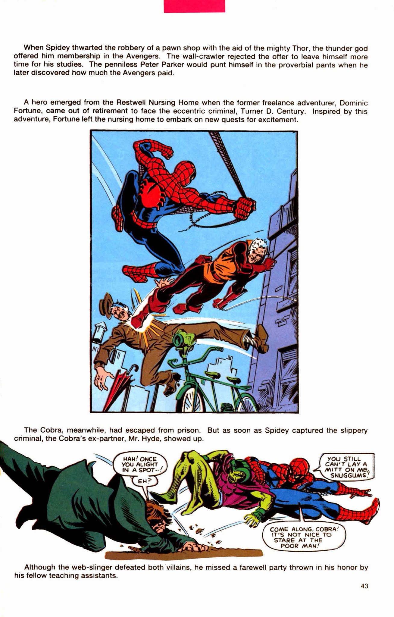 Read online Spider-Man Saga (1991) comic -  Issue #3 - 45