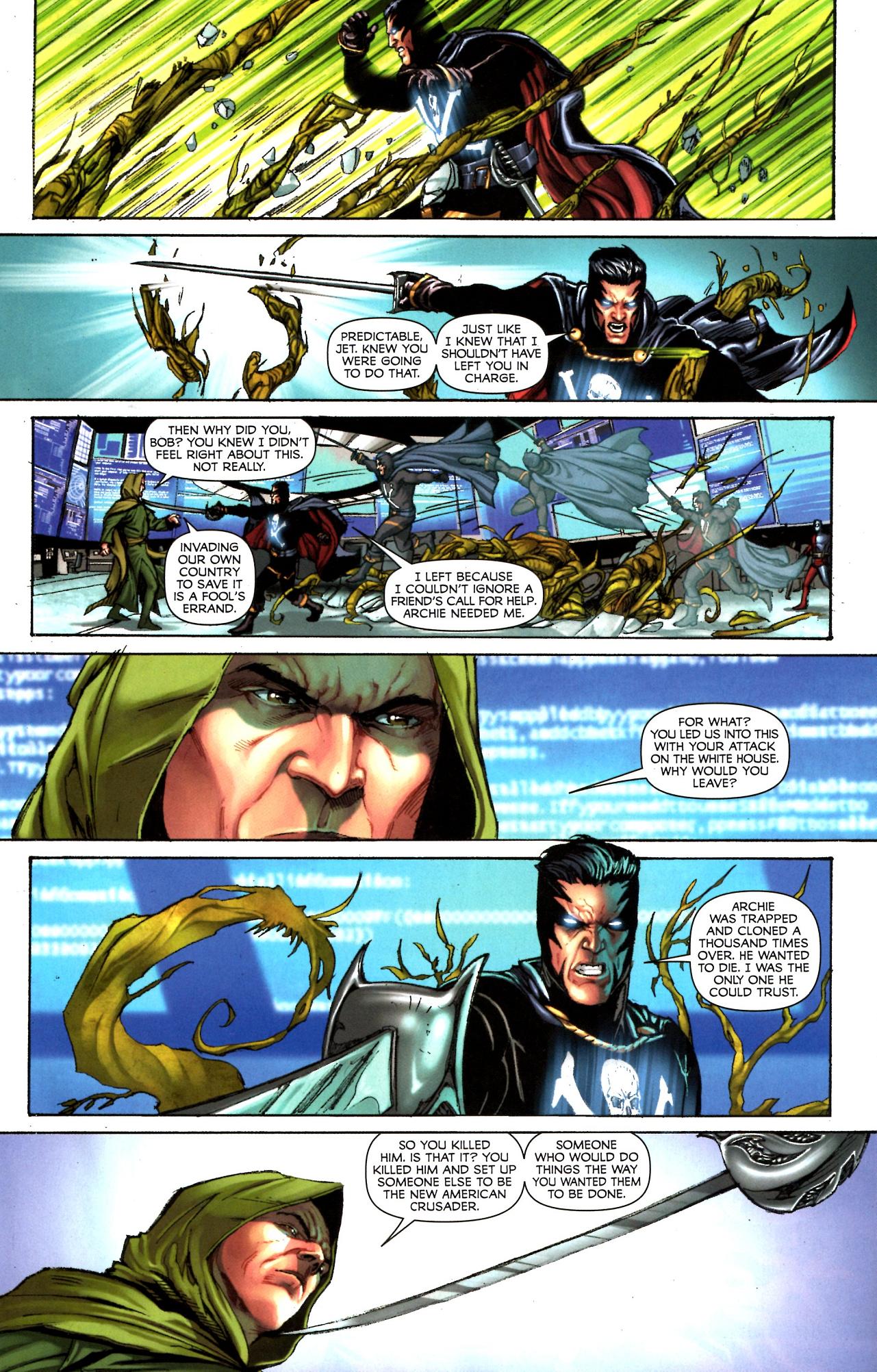 Read online Project Superpowers: Chapter Two comic -  Issue #9 - 16