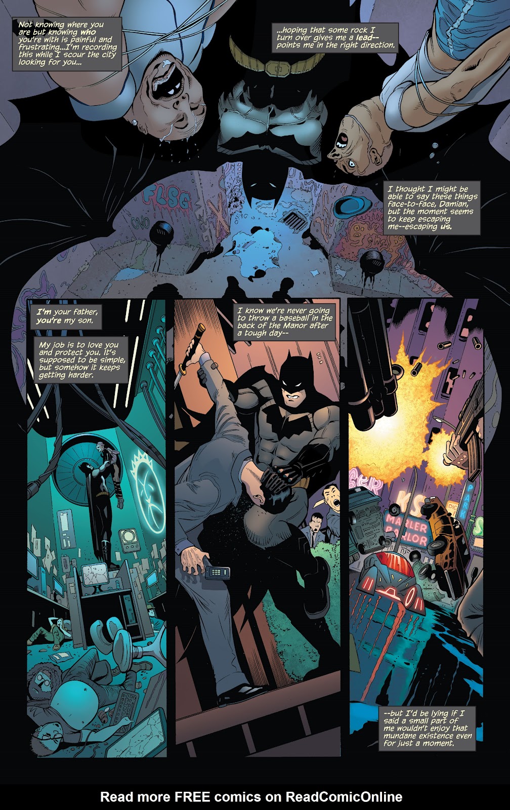 Batman and Robin (2011) issue Bad Blood (DC Essential Edition) (Part 1) - Page 97