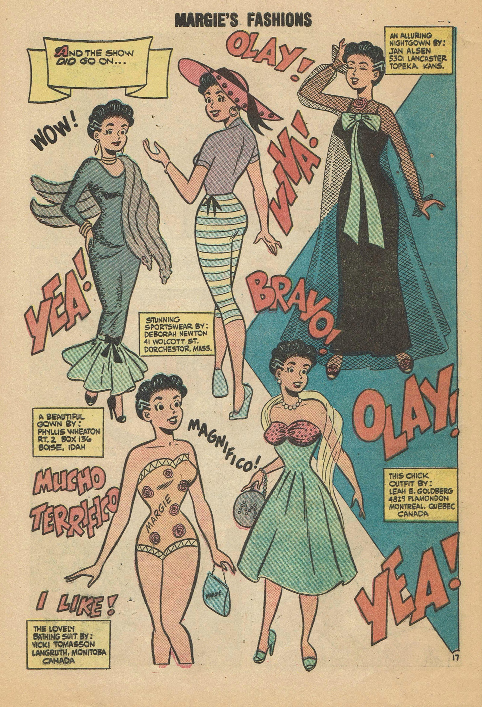Read online My Little Margie's Fashions comic -  Issue #3 - 28