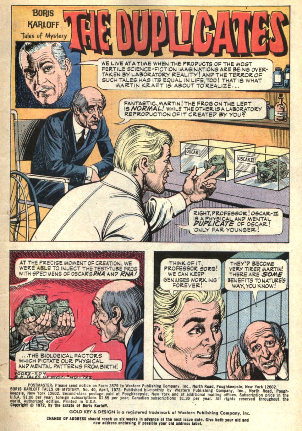 Read online Boris Karloff Tales of Mystery comic -  Issue #40 - 3
