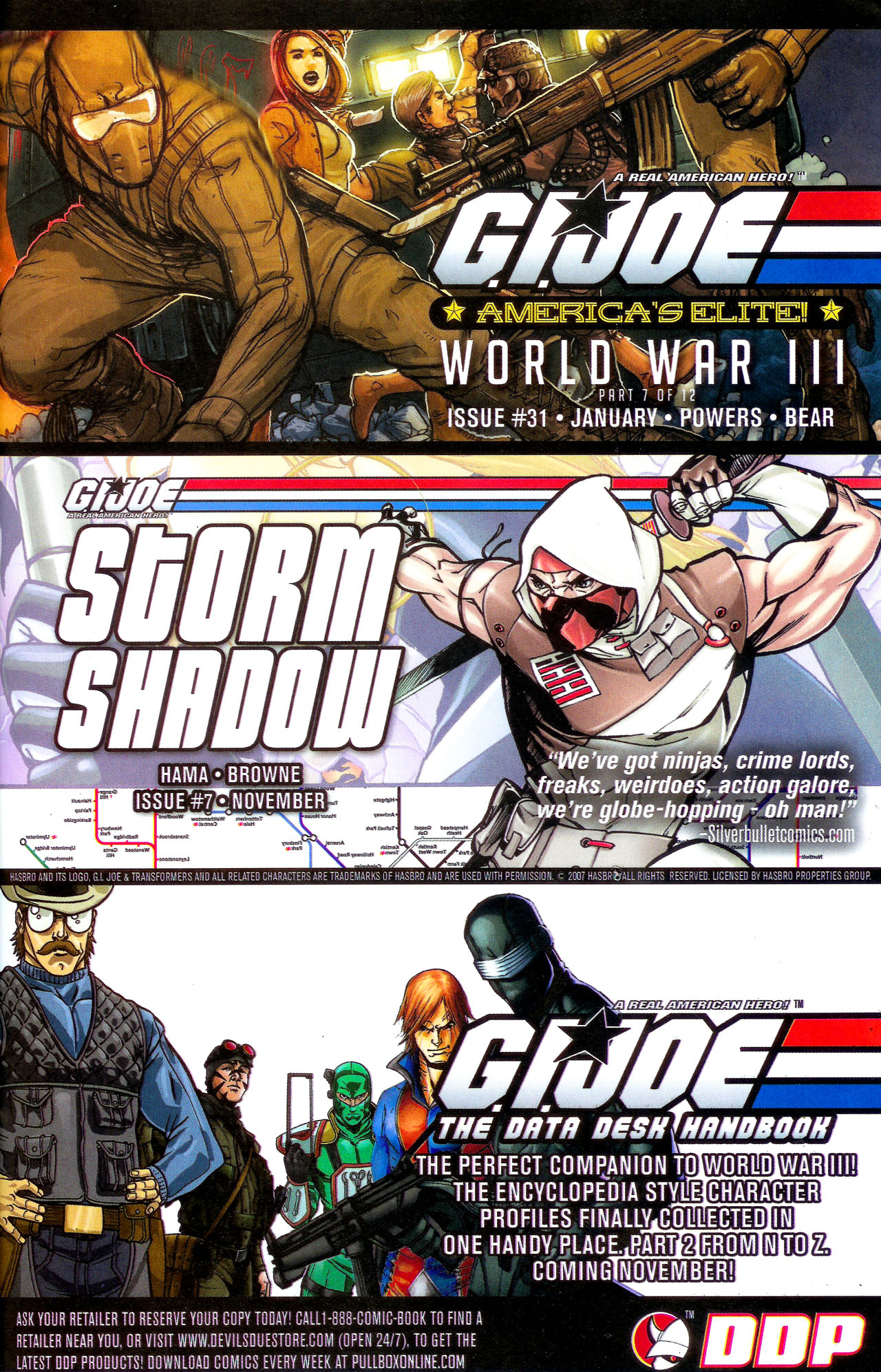 Read online G.I. Joe (2005) comic -  Issue #30 - 32
