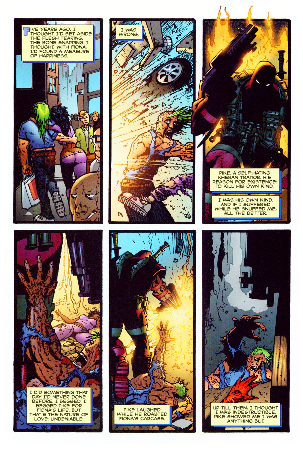 Read online The Razor's Edge comic -  Issue #1 - 5