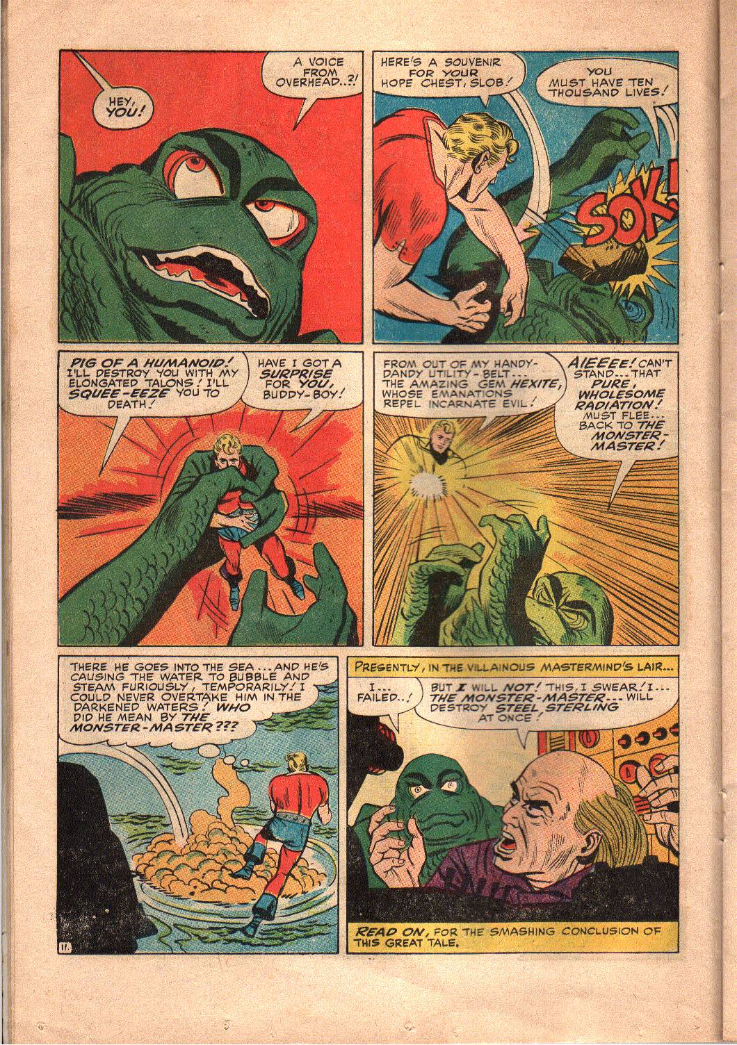 Read online The Mighty Crusaders (1965) comic -  Issue #7 - 11