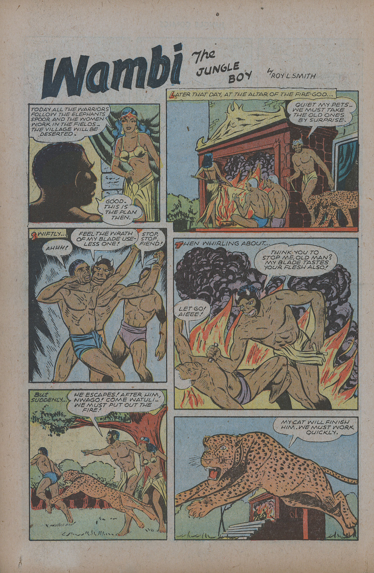 Read online Jungle Comics comic -  Issue #71 - 18