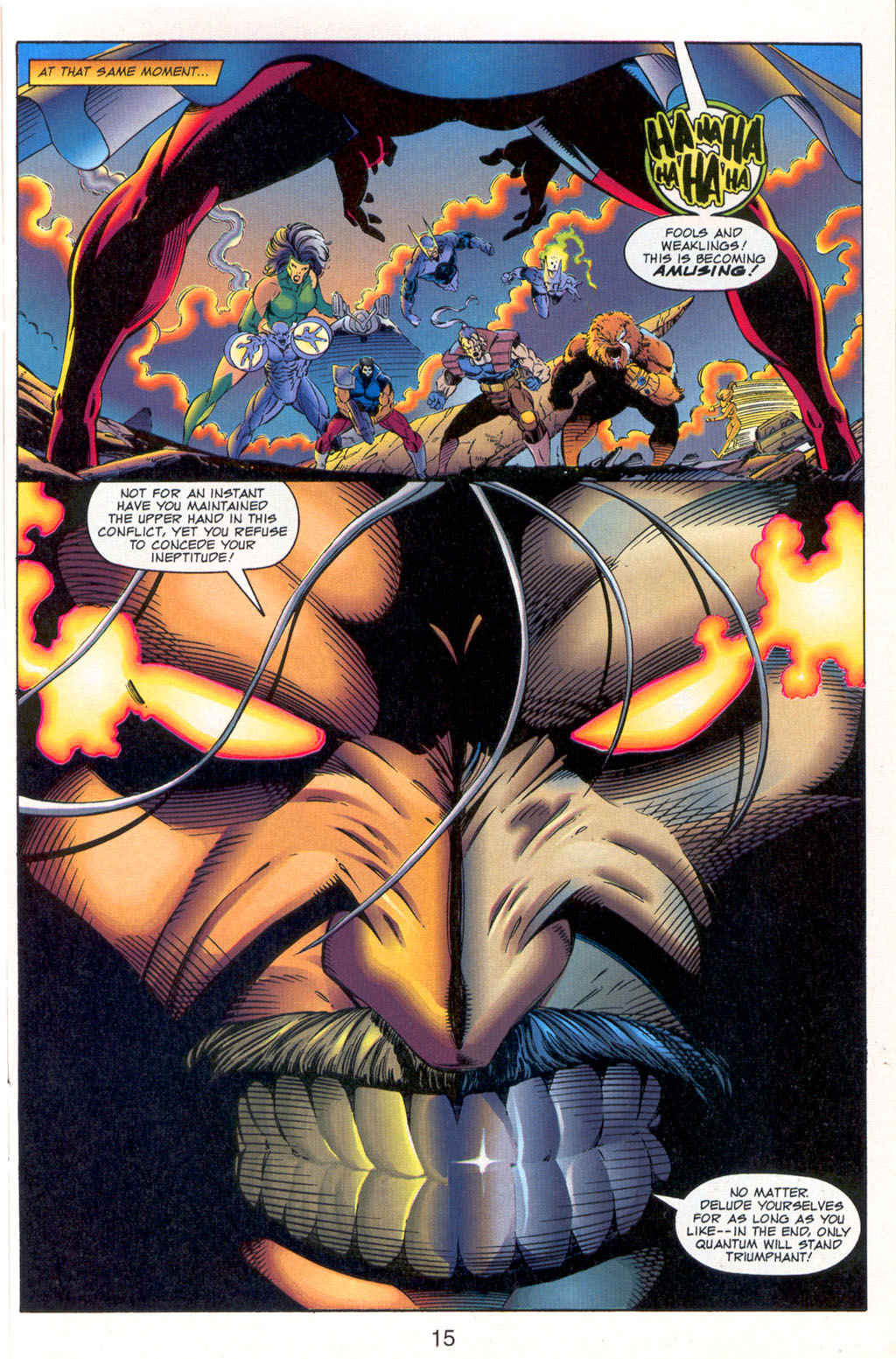 Read online Brigade (1993) comic -  Issue #9 - 19