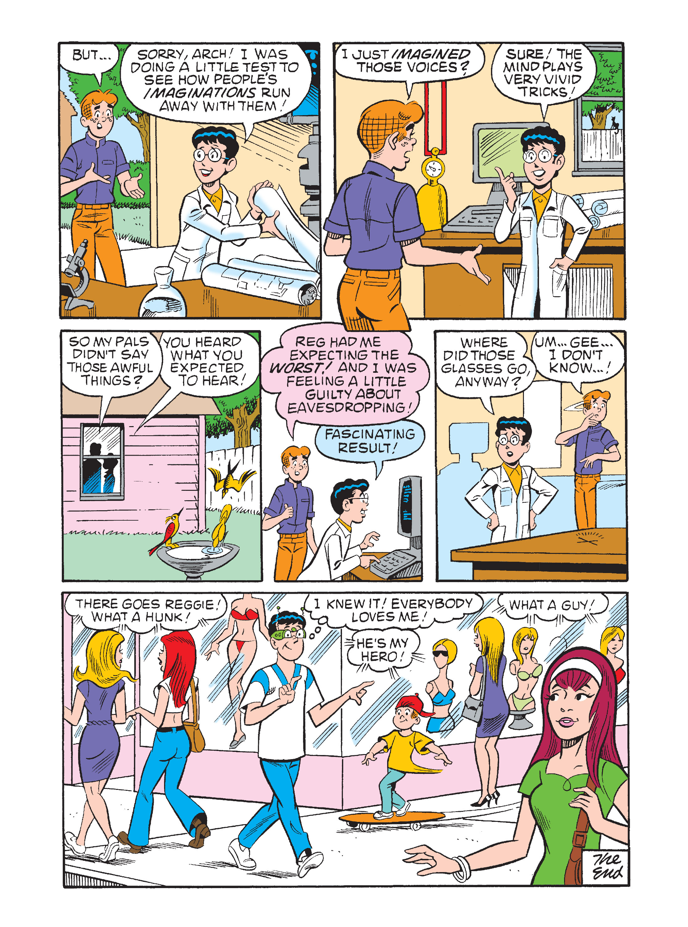 Read online Archie's Funhouse Double Digest comic -  Issue #6 - 186