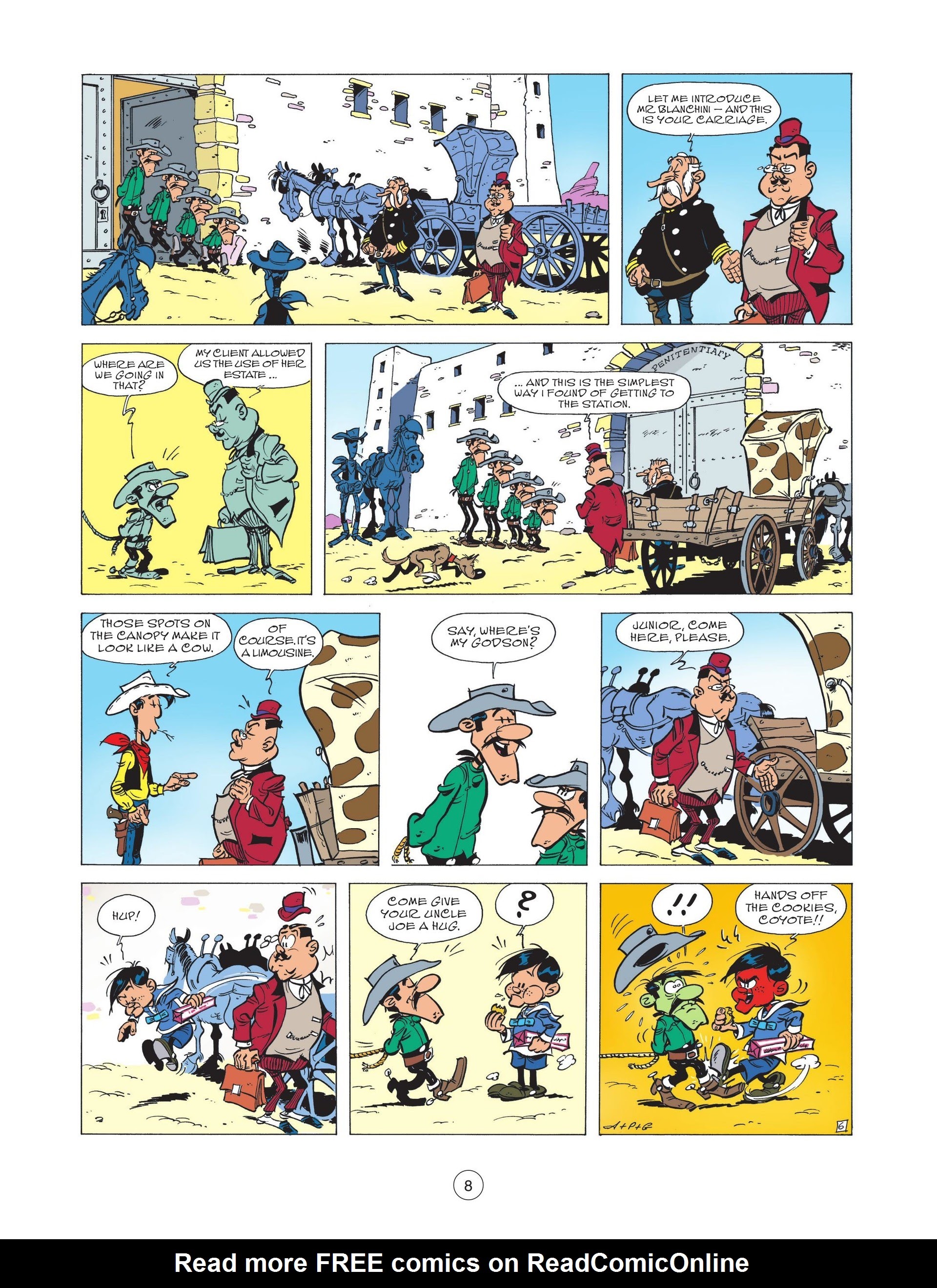 Read online A Lucky Luke Adventure comic -  Issue #78 - 10