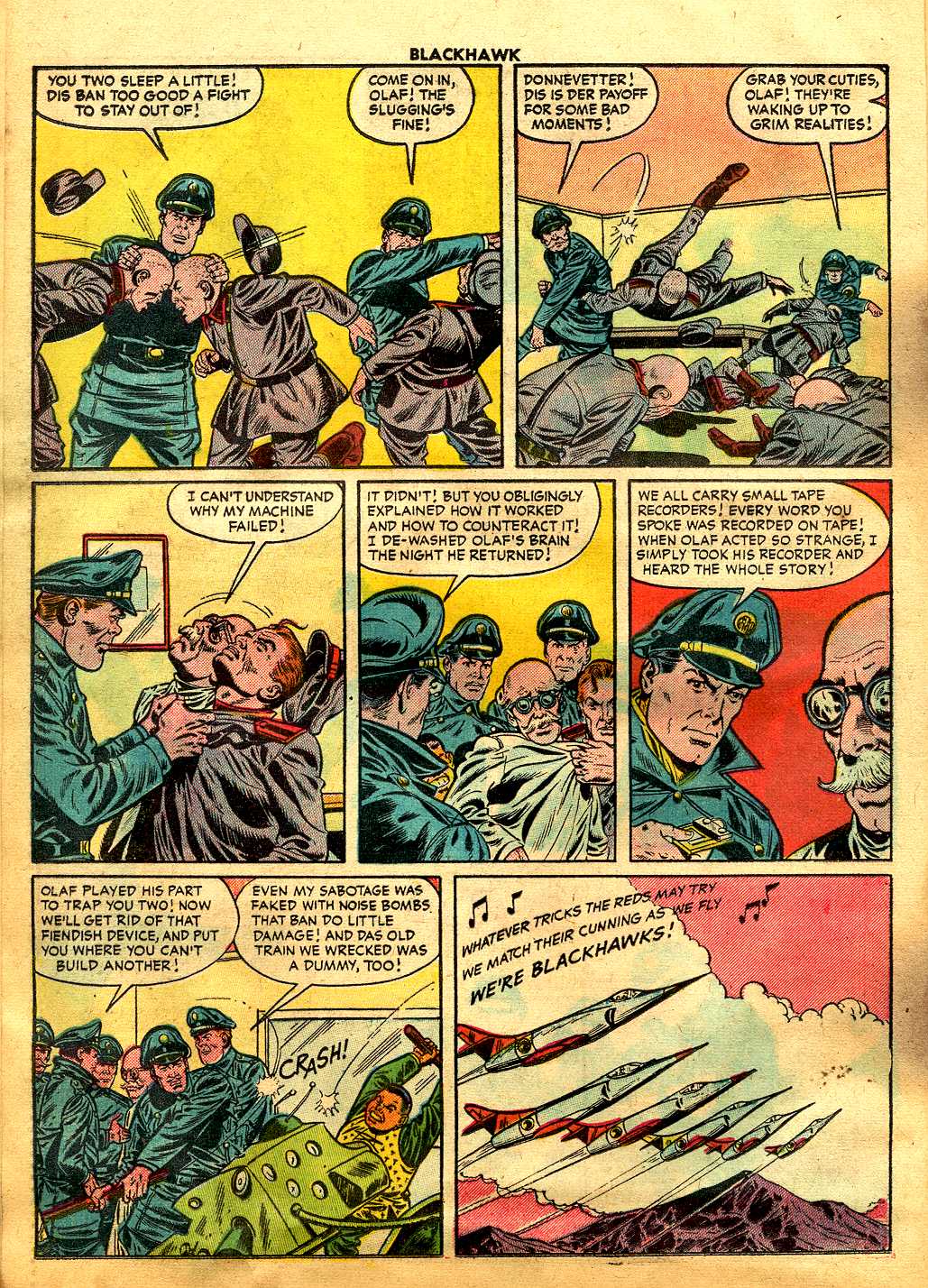 Read online Blackhawk (1957) comic -  Issue #98 - 12