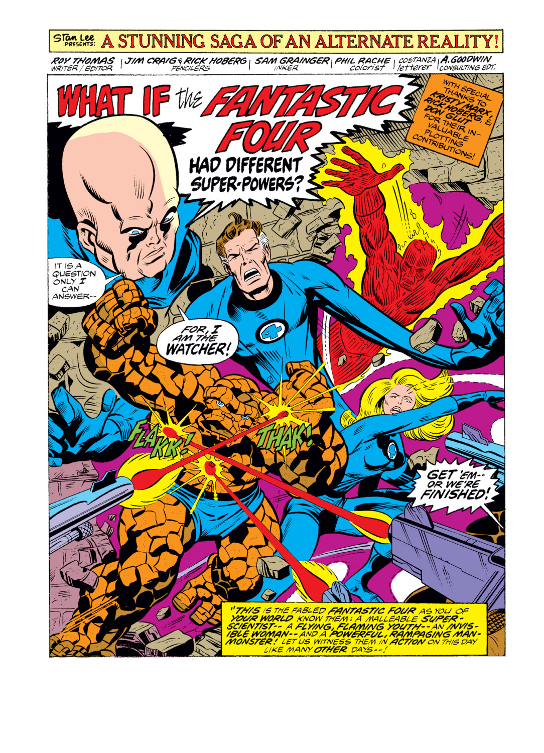 What If? (1977) issue 6 - The Fantastic Four had different superpowers - Page 2