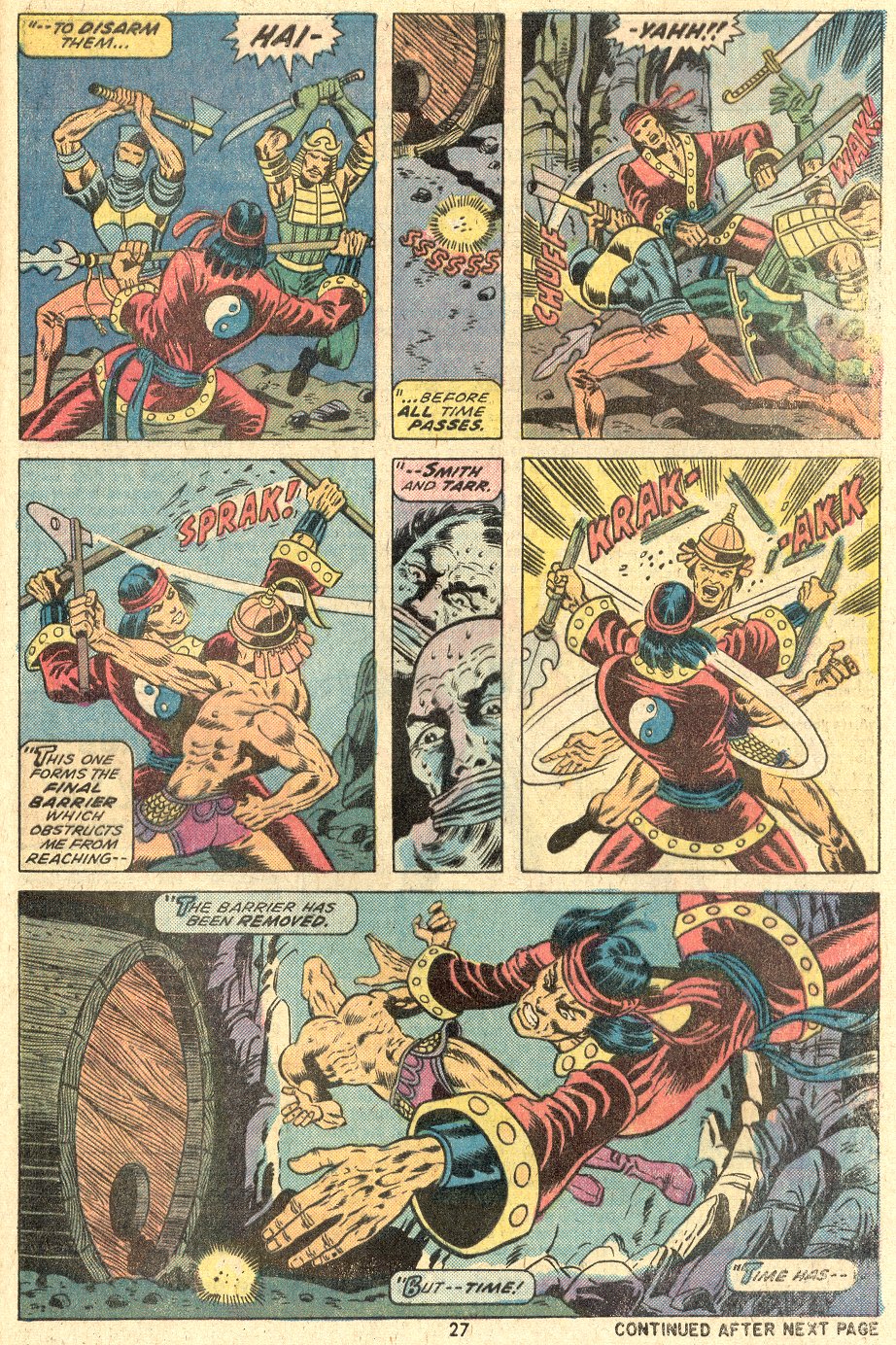 Master of Kung Fu (1974) Issue #22 #7 - English 16