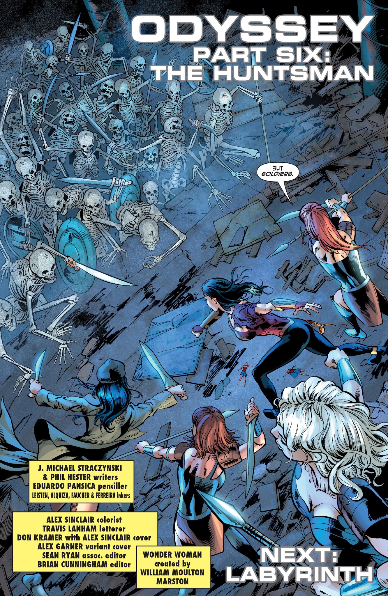 Read online Wonder Woman: Odyssey comic -  Issue # TPB 1 - 158