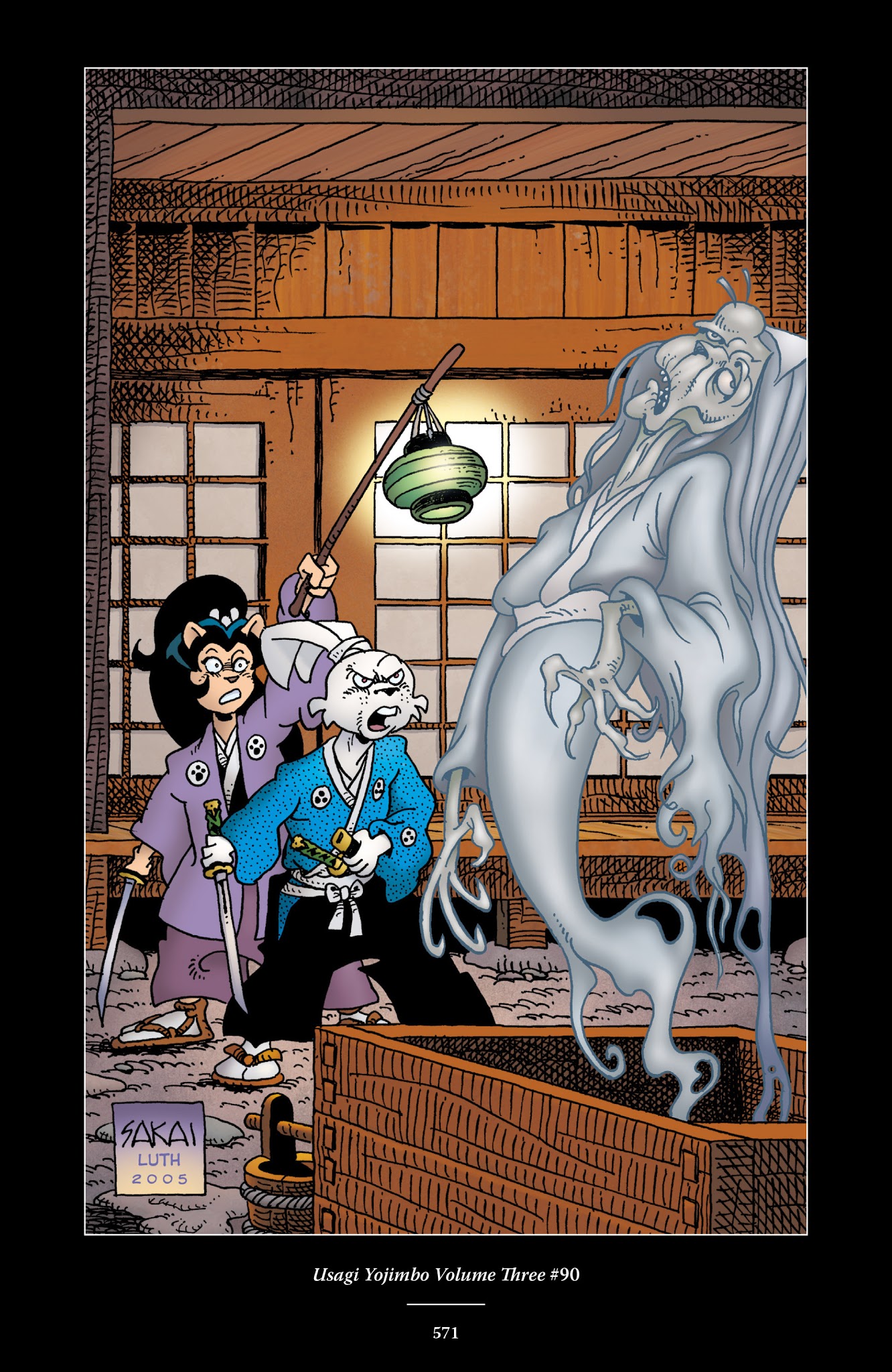 Read online The Usagi Yojimbo Saga comic -  Issue # TPB 5 - 563