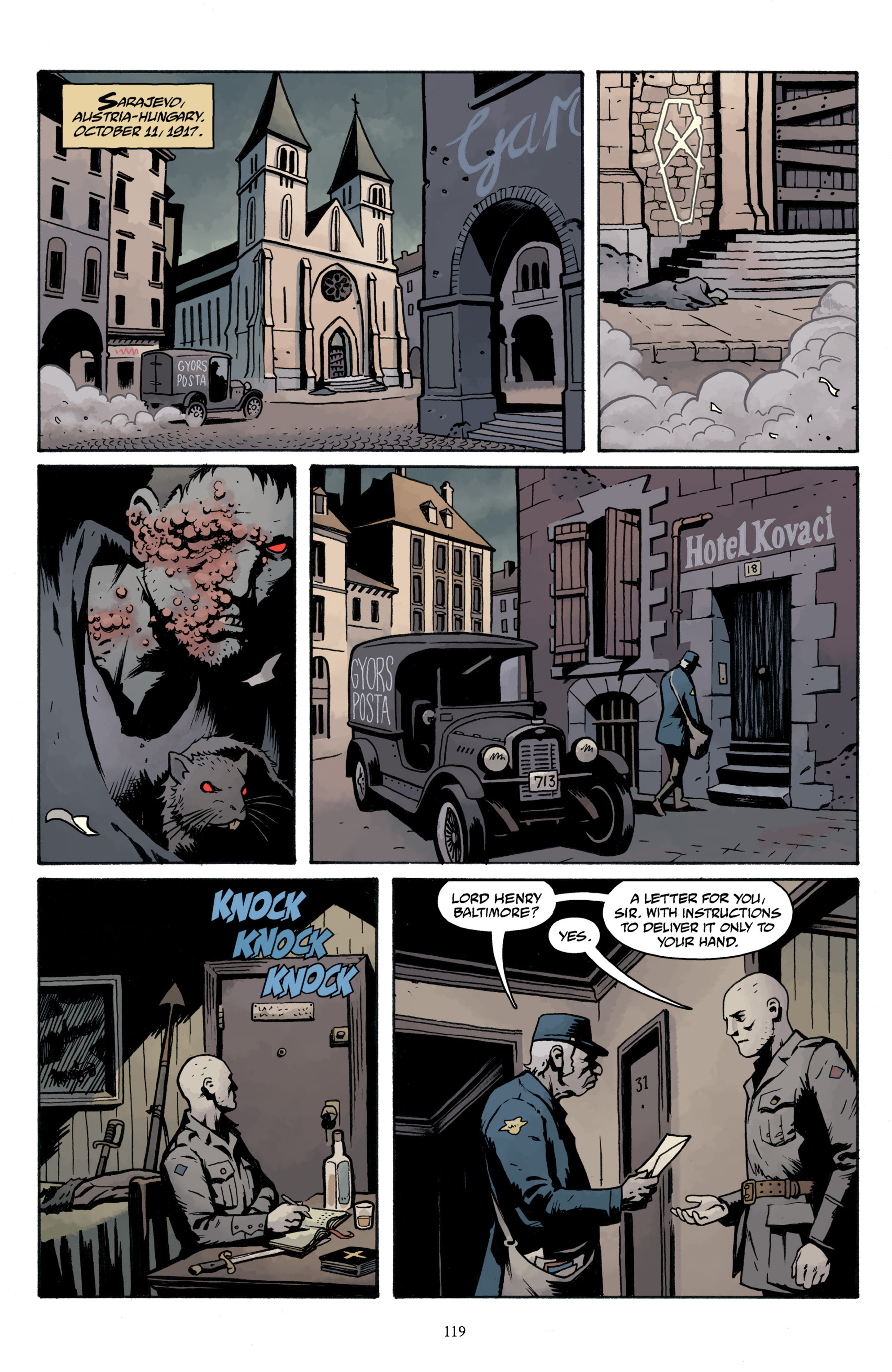 Read online Baltimore Volume 3: A Passing Stranger and Other Stories comic -  Issue # Full - 121