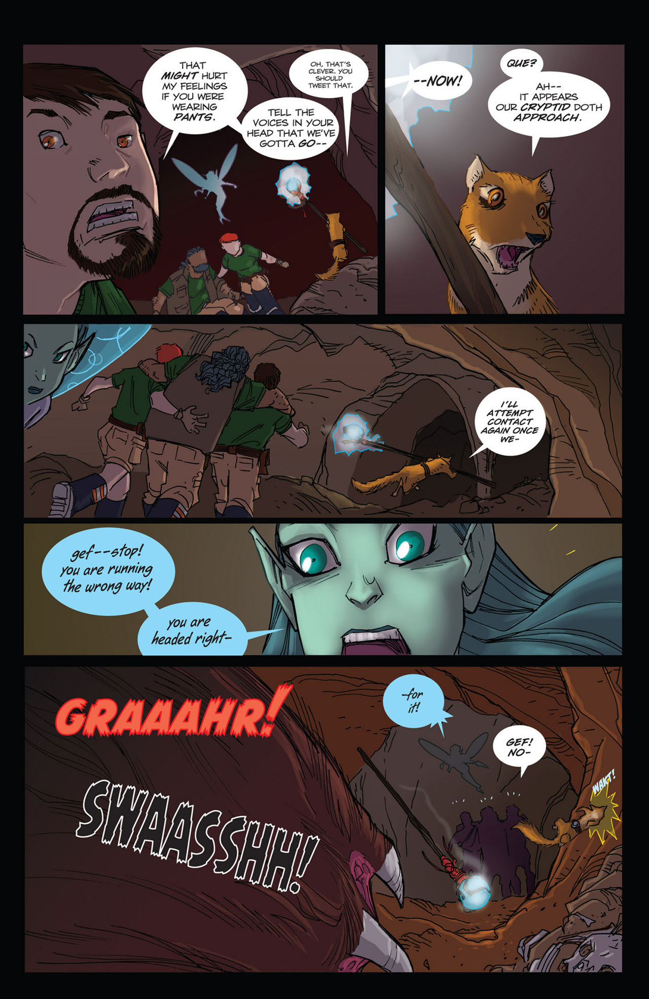 Read online The Perhapanauts: Danger Down Under! comic -  Issue #3 - 9