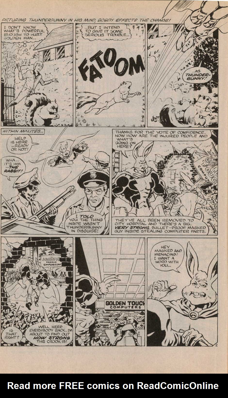 Read online Thunderbunny comic -  Issue #11 - 4