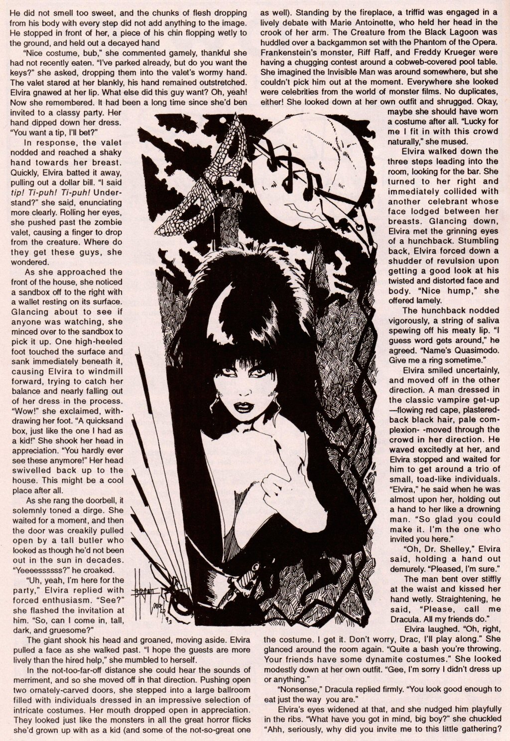 Read online Elvira, Mistress of the Dark comic -  Issue #6 - 32