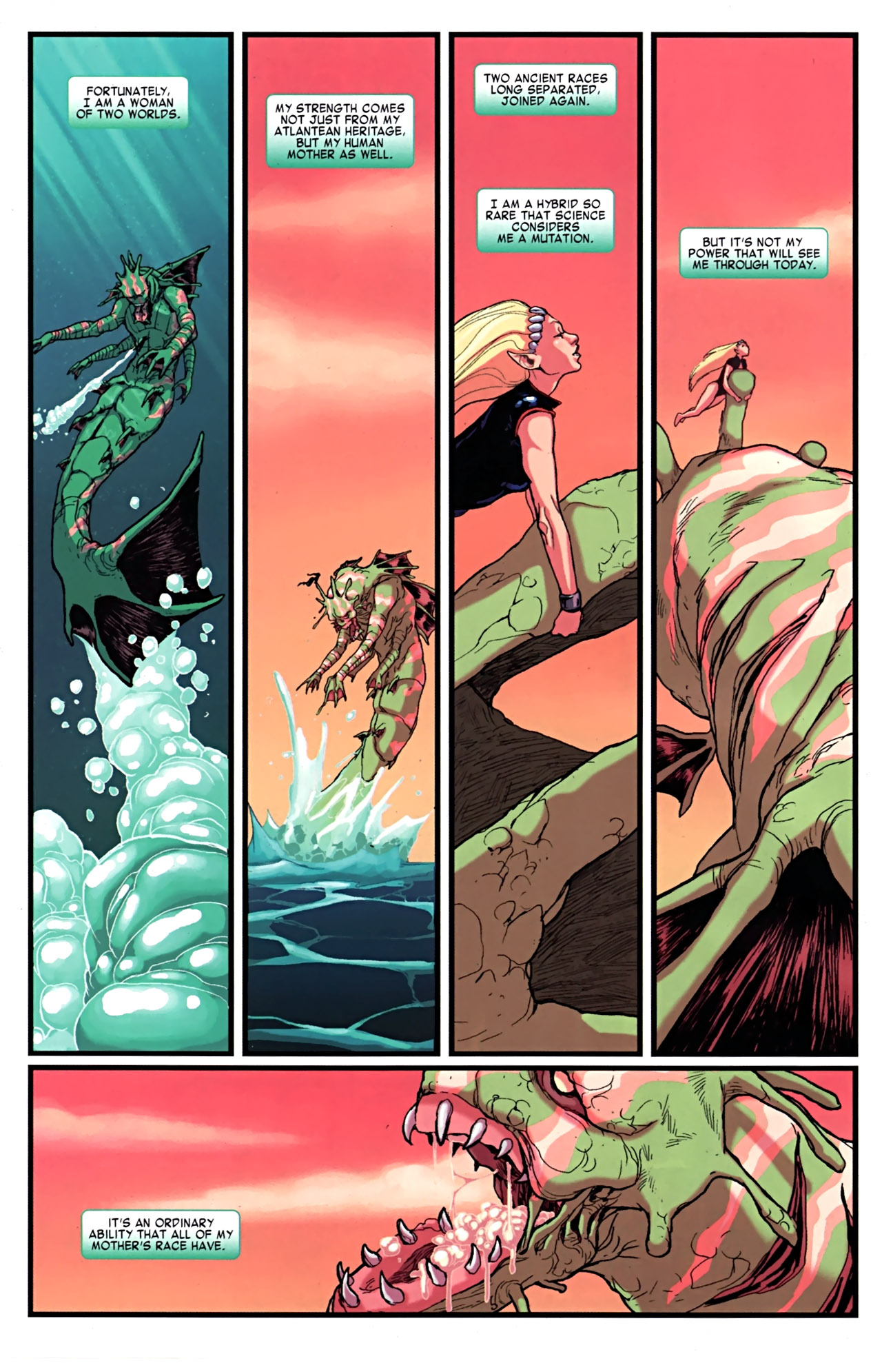 Read online Namora (2010) comic -  Issue # Full - 22