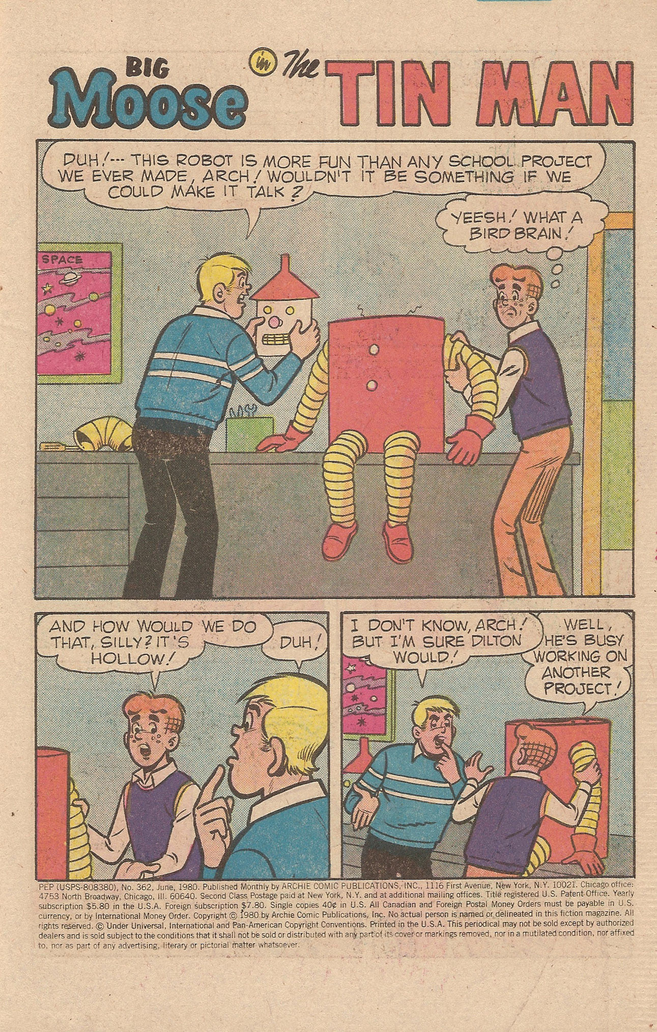 Read online Pep Comics comic -  Issue #362 - 3