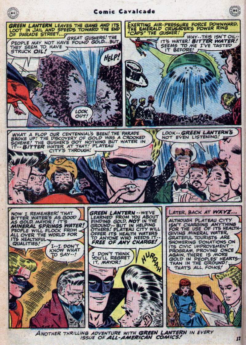 Read online Comic Cavalcade comic -  Issue #28 - 40