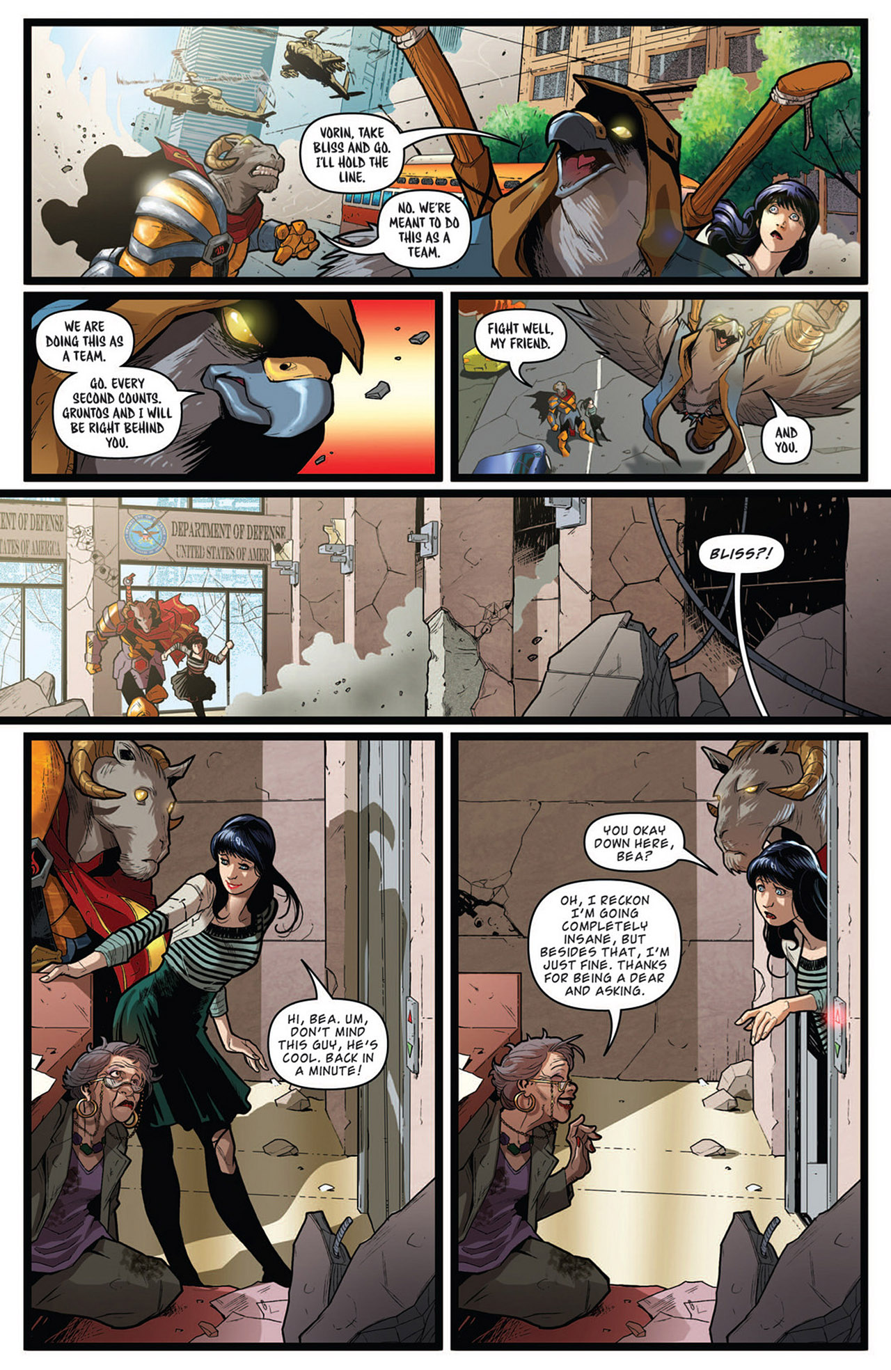 Read online Battle Beasts comic -  Issue #3 - 21