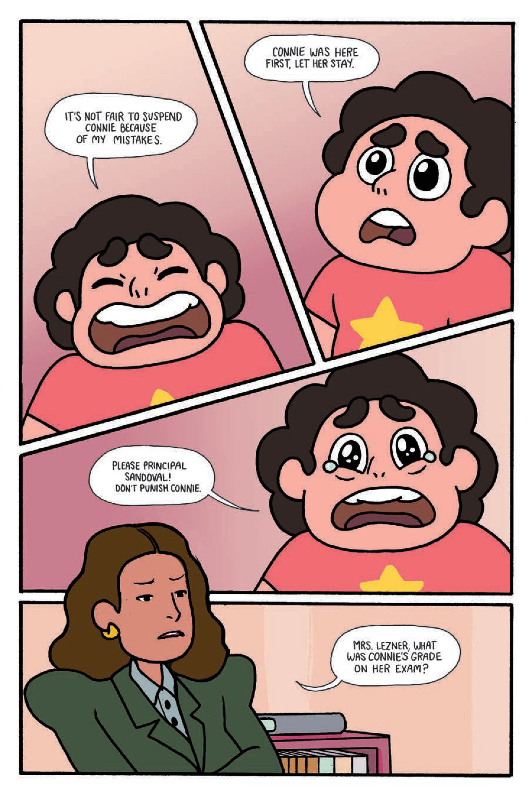 Read online Steven Universe: Too Cool For School comic -  Issue # TPB - 132