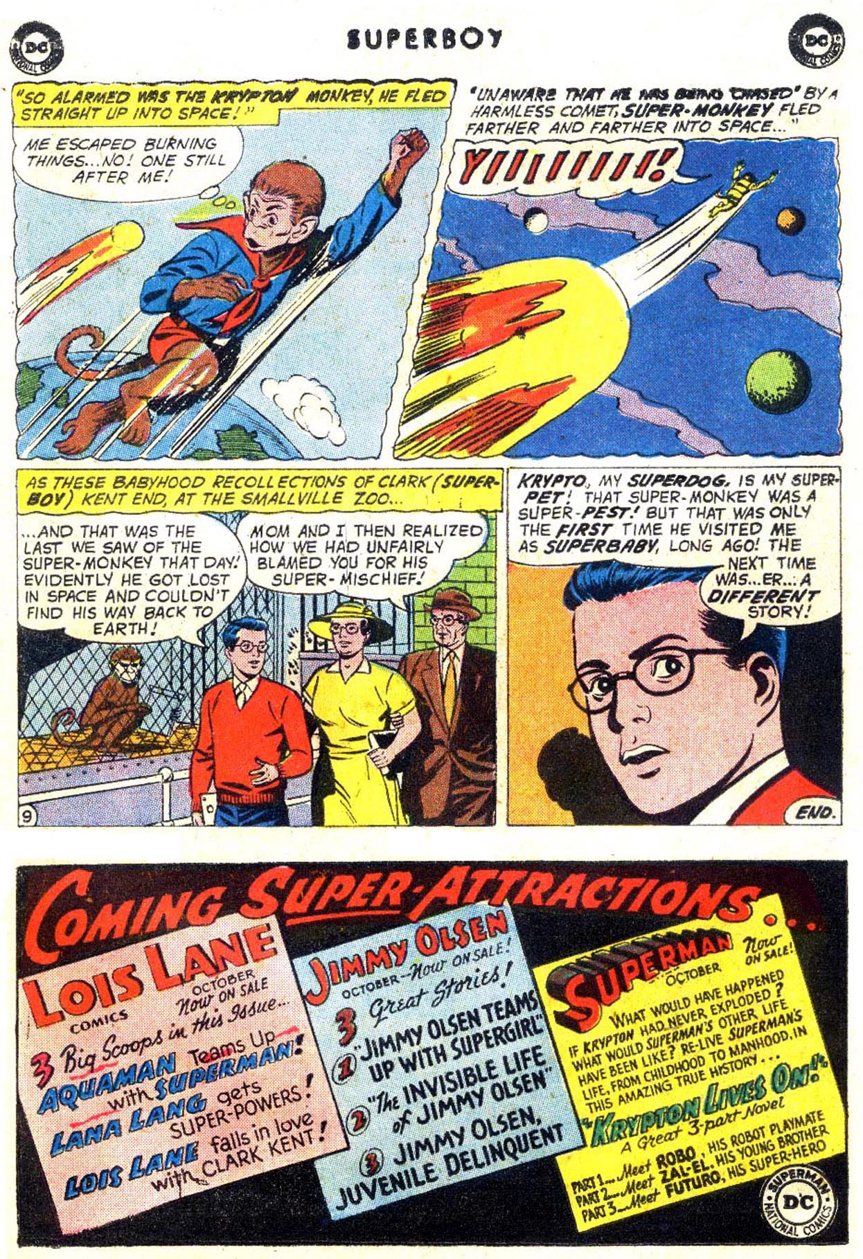 Read online Superboy (1949) comic -  Issue #76 - 10